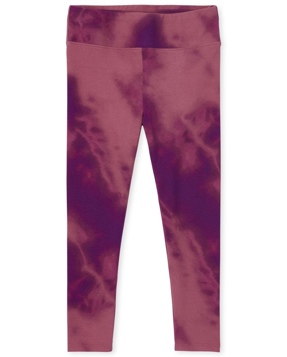 Girls Tie Dye Hi-Rise Leggings - Purple - The Children's Place