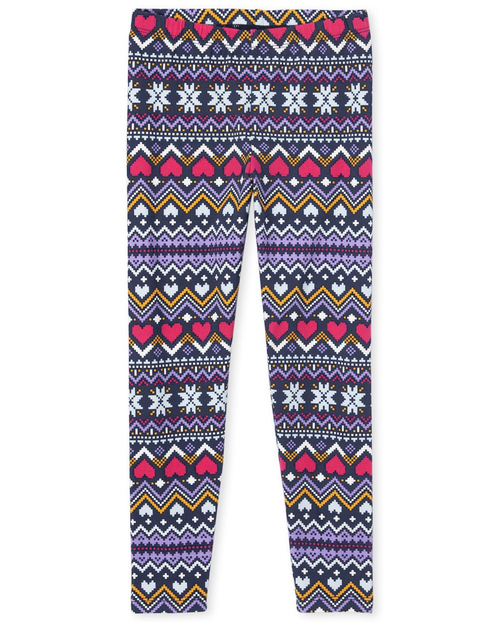 

Girls Print Leggings - Blue - The Children's Place