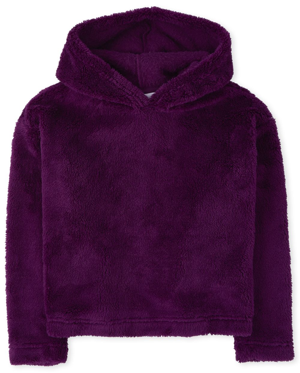 

Girls Active Sherpa Hoodie - Purple - The Children's Place