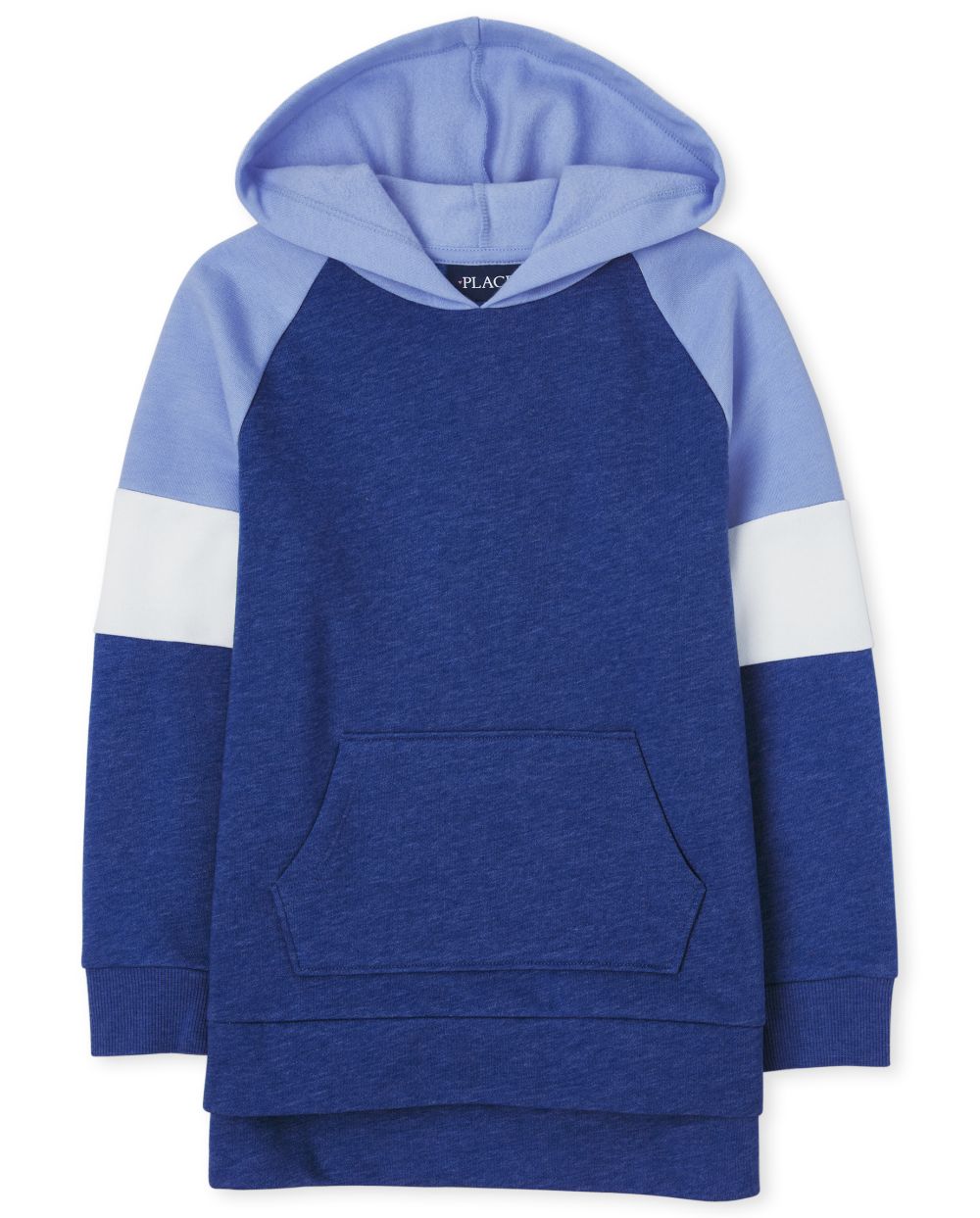 

Girls Active Colorblock Hoodie - Blue - The Children's Place