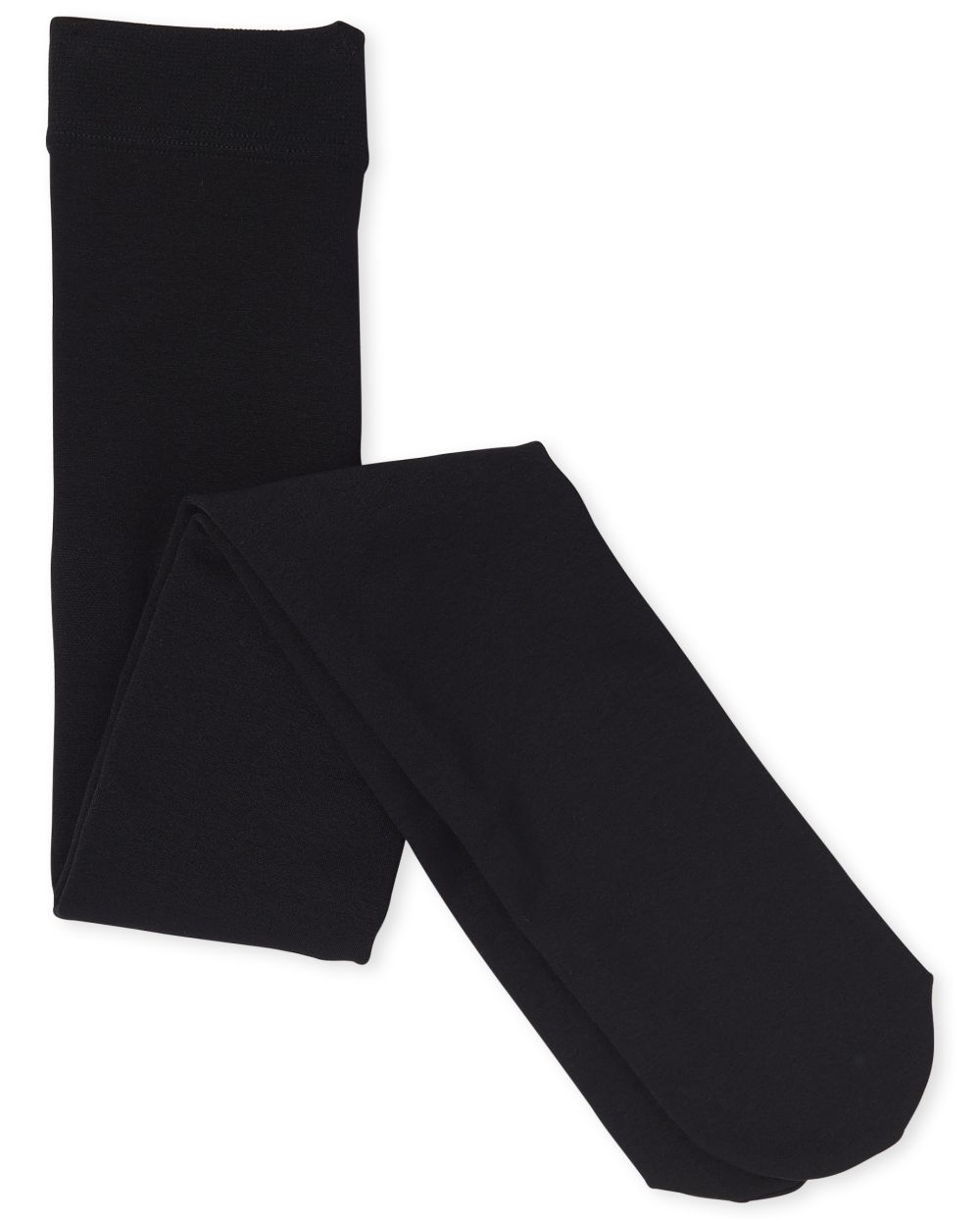 

s Fleece Lined Tights - Black - The Children's Place
