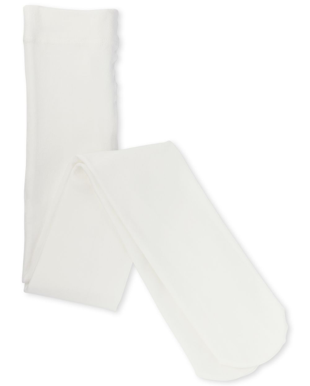 s Fleece Lined Tights - White - The Children's Place