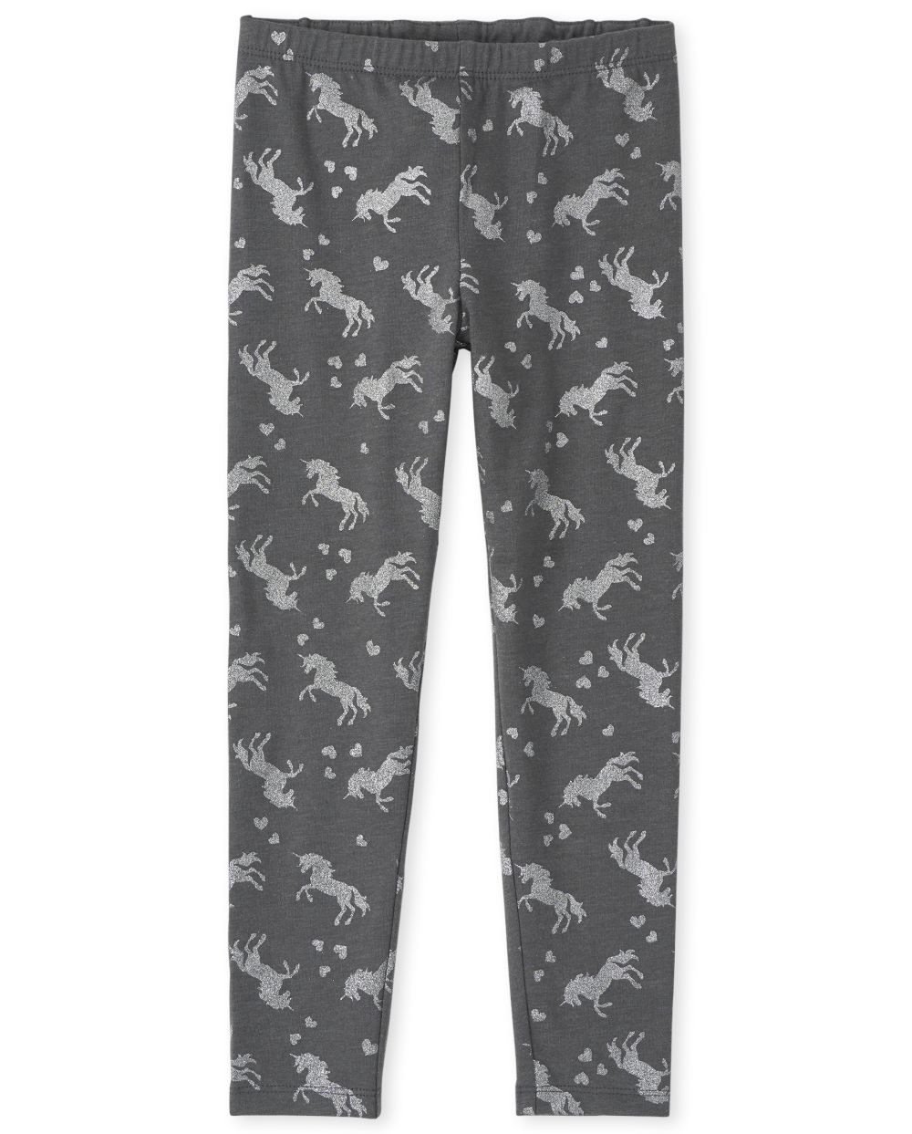 

Girls Print Leggings - Gray - The Children's Place