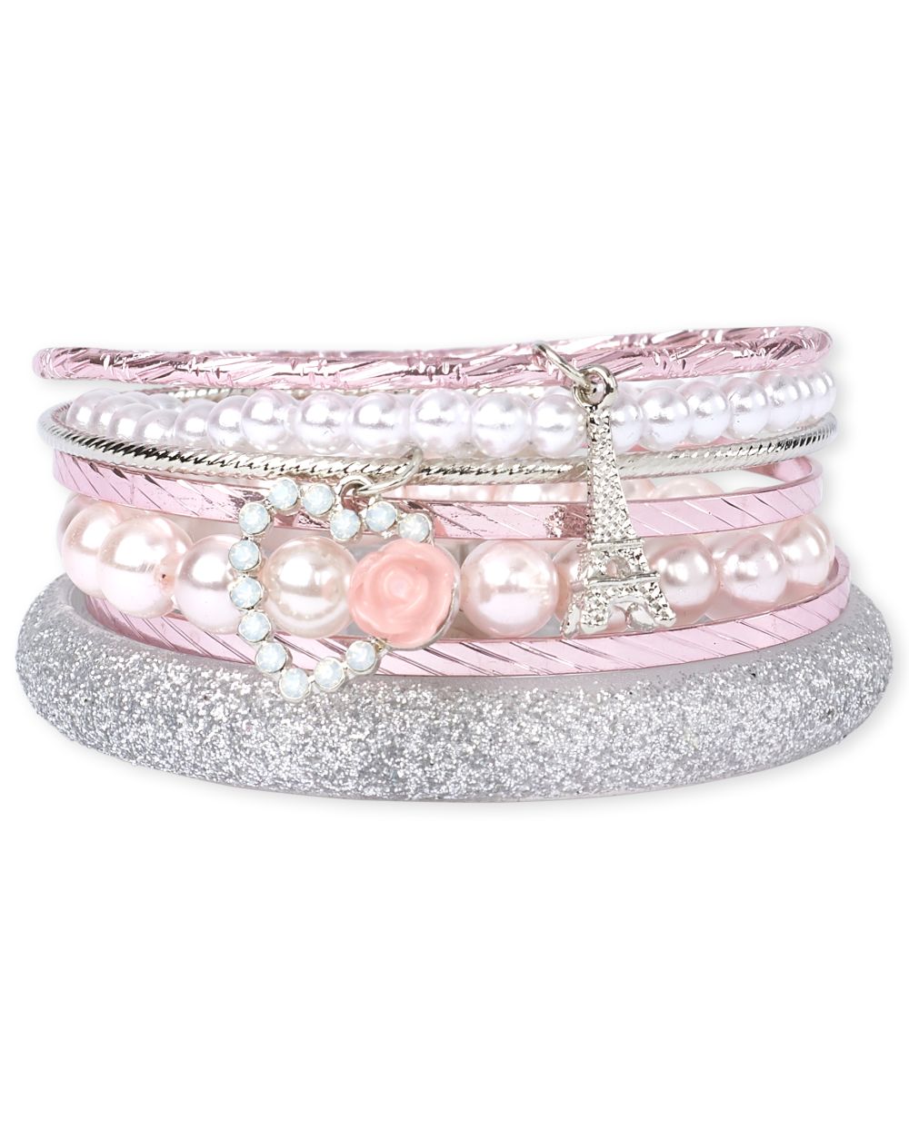 

Girls Paris Bangle Bracelet 7-Pack - Multi - The Children's Place