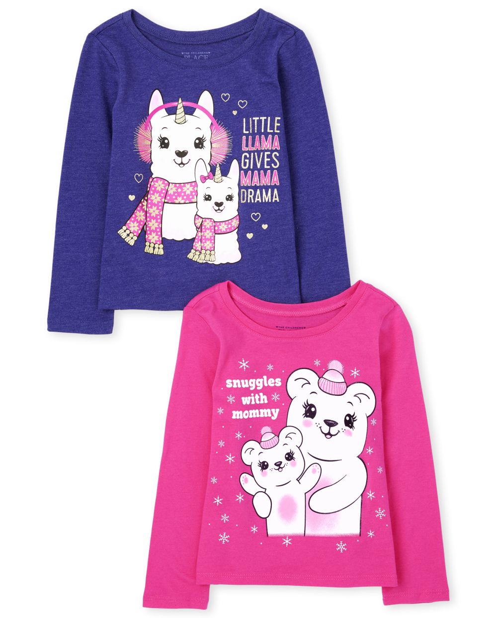 

s Toddler Mom Graphic Tee 2-Pack - Multi T-Shirt - The Children's Place