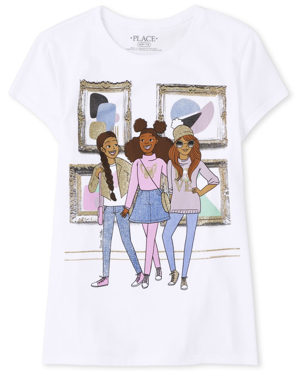 

s Squad Graphic Tee - White T-Shirt - The Children's Place