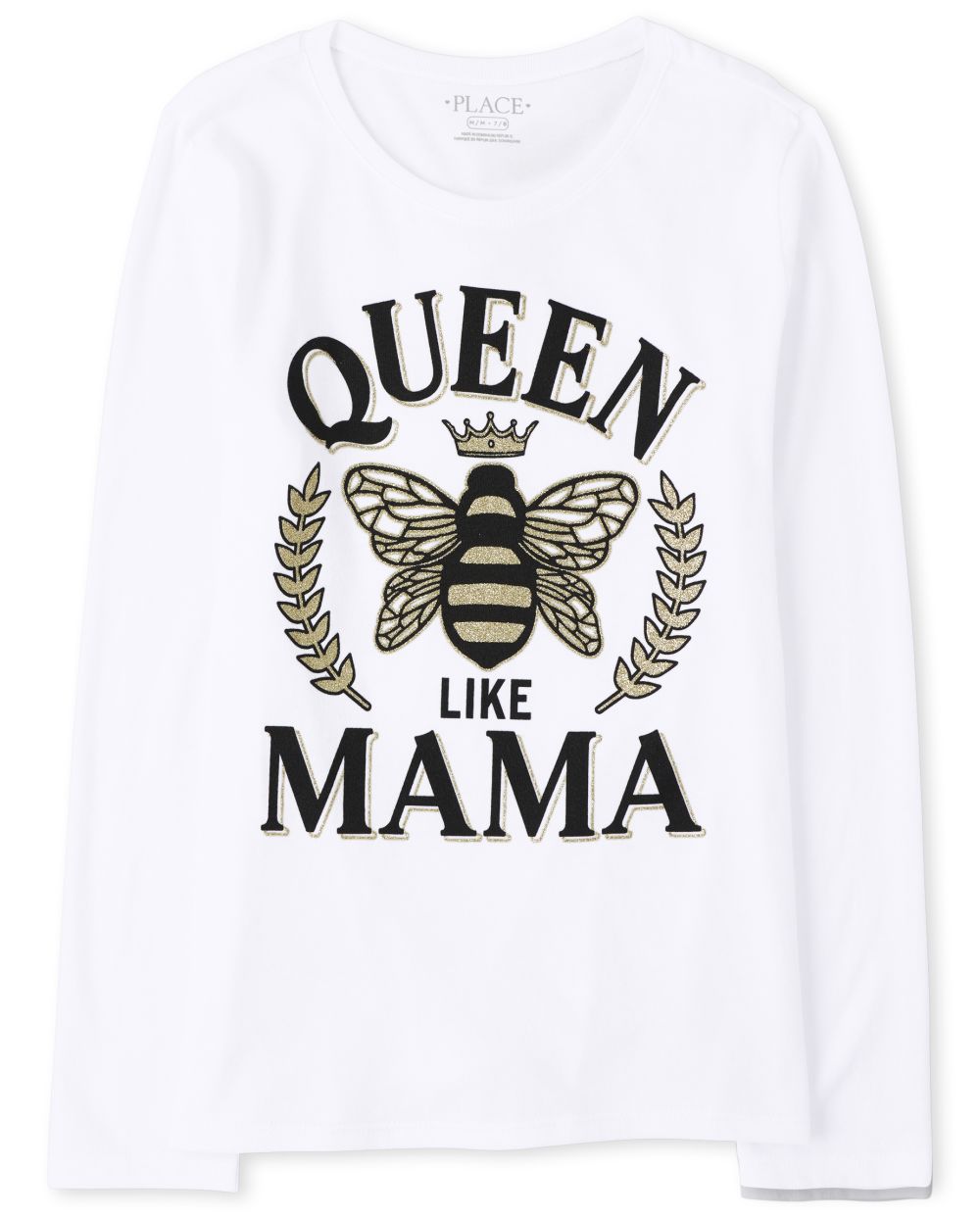

s Queen Like Mama Graphic Tee - White T-Shirt - The Children's Place