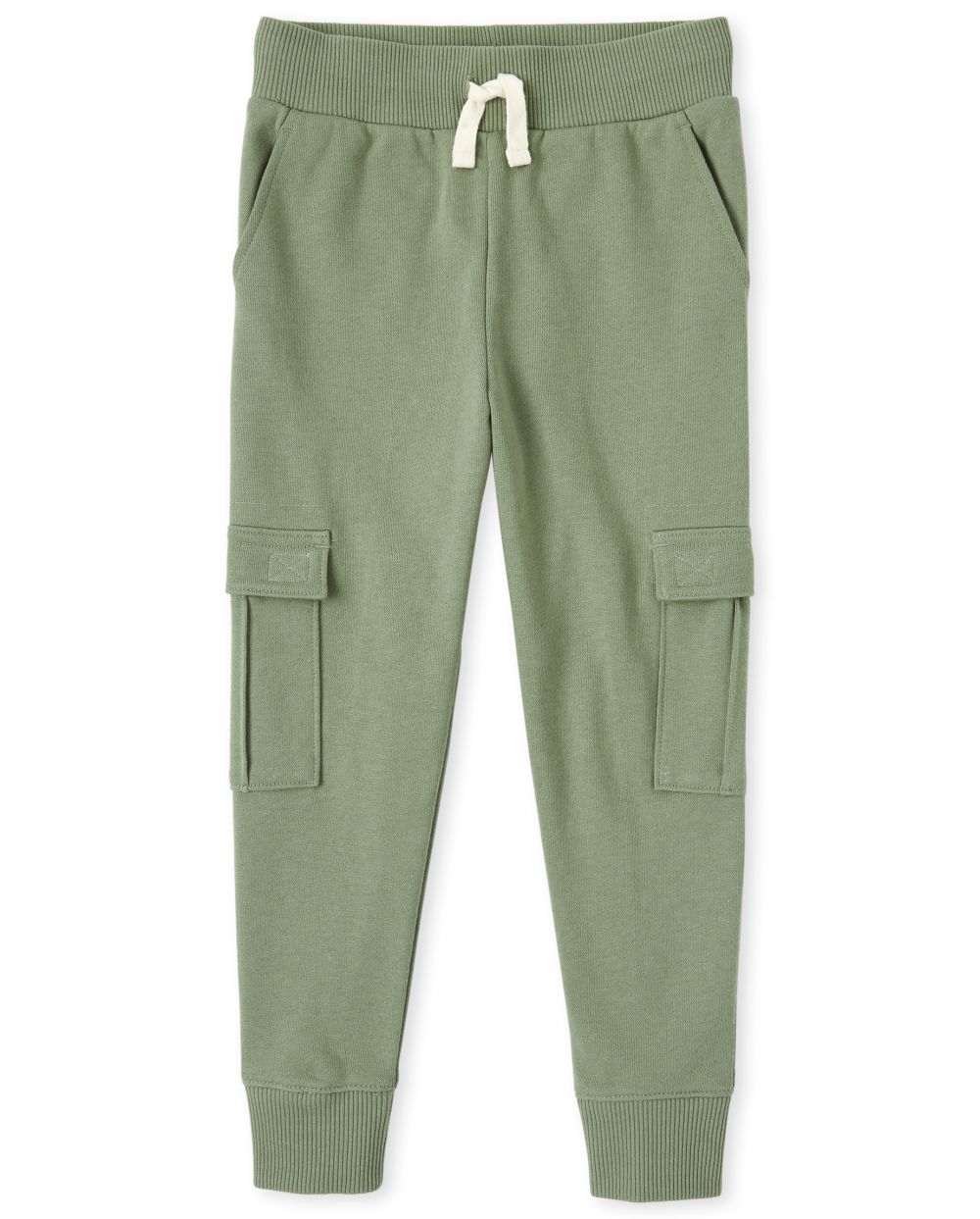 

Boys Boys French Terry Cargo Jogger Pants - Green - The Children's Place