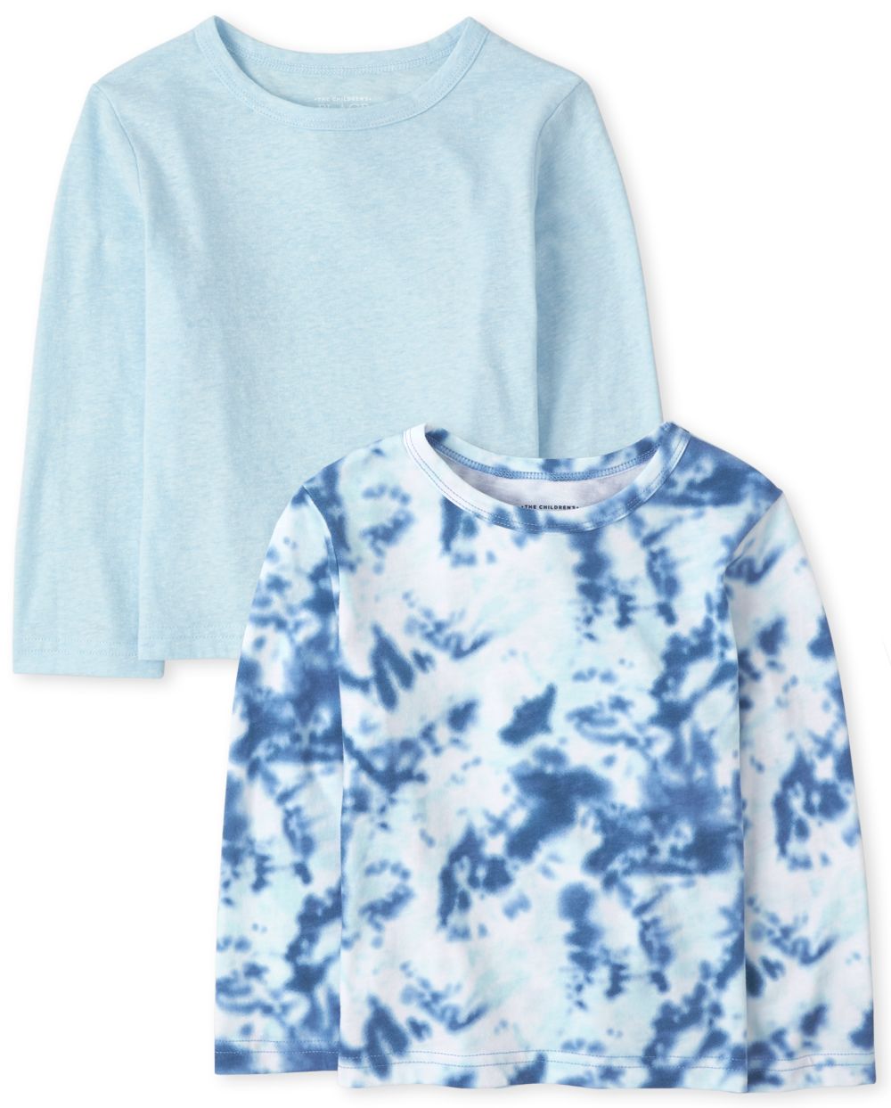 

s Baby And Toddler Boys Tie Dye Top 2-Pack - Blue - The Children's Place
