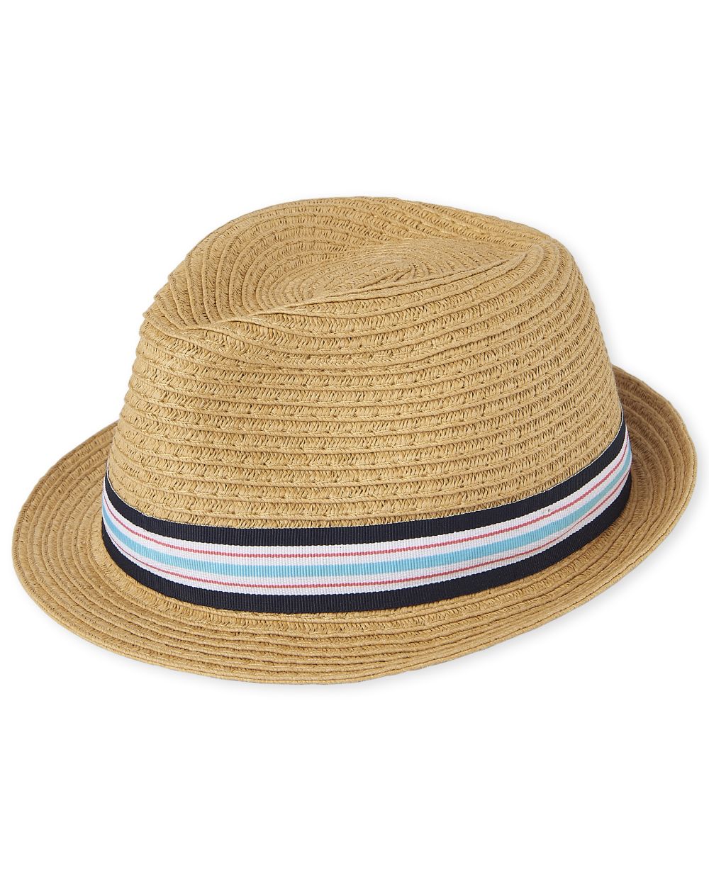 

Baby Boys Toddler Boys Straw Fedora - Gray Hat - The Children's Place