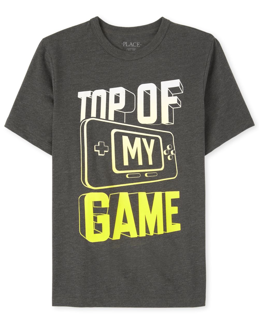 

Boys Boys Video Game Graphic Tee - Gray T-Shirt - The Children's Place