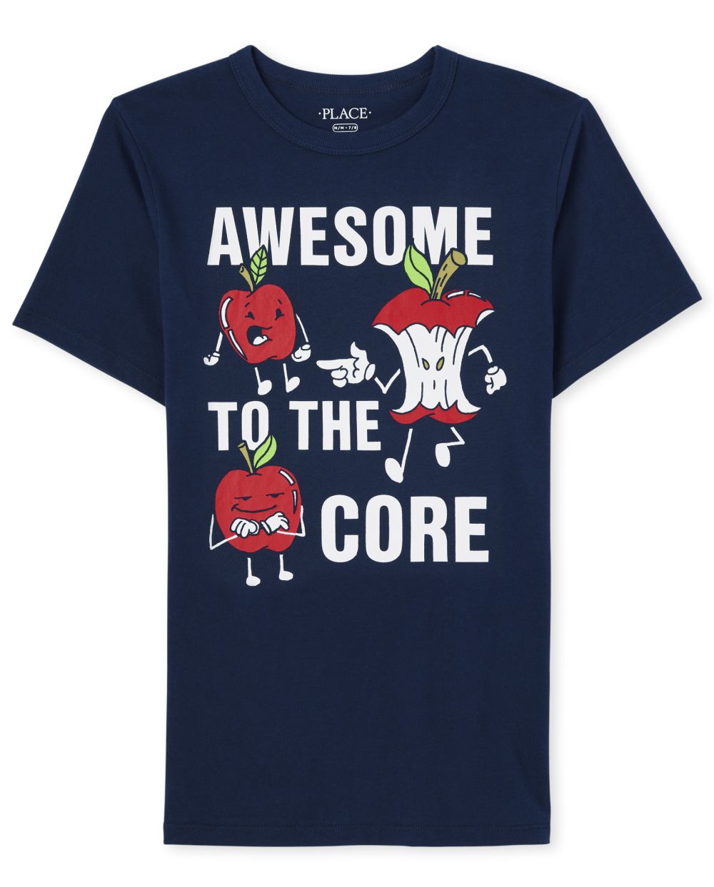 The Children's Place Boys Awesome Graphic Tee - Blue - Xs (4),S (5/6),M (7/8),L (10/12),Xl (14),Xxl (16),