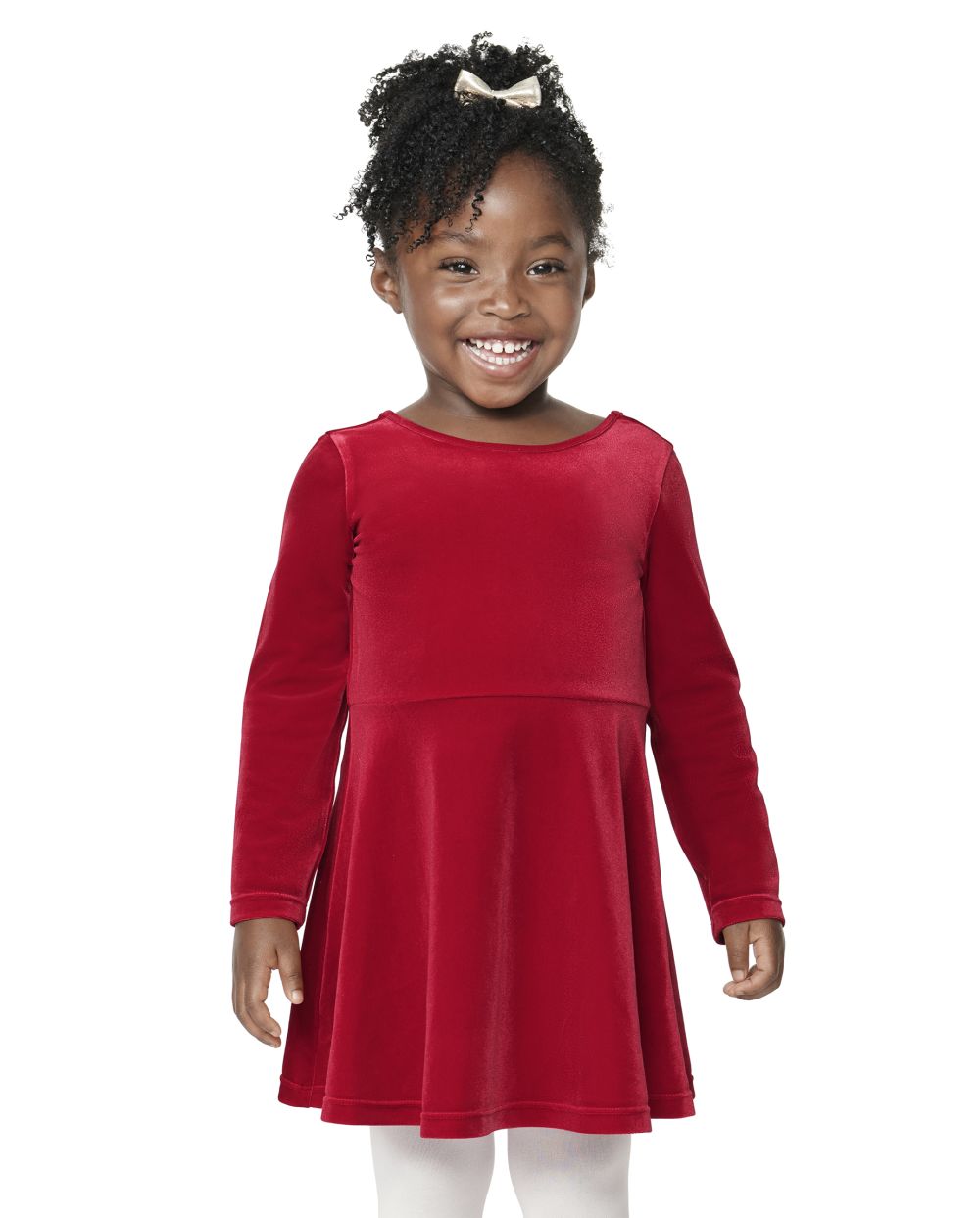 Toddler Baby Long Sleeves Above the Knee Dress