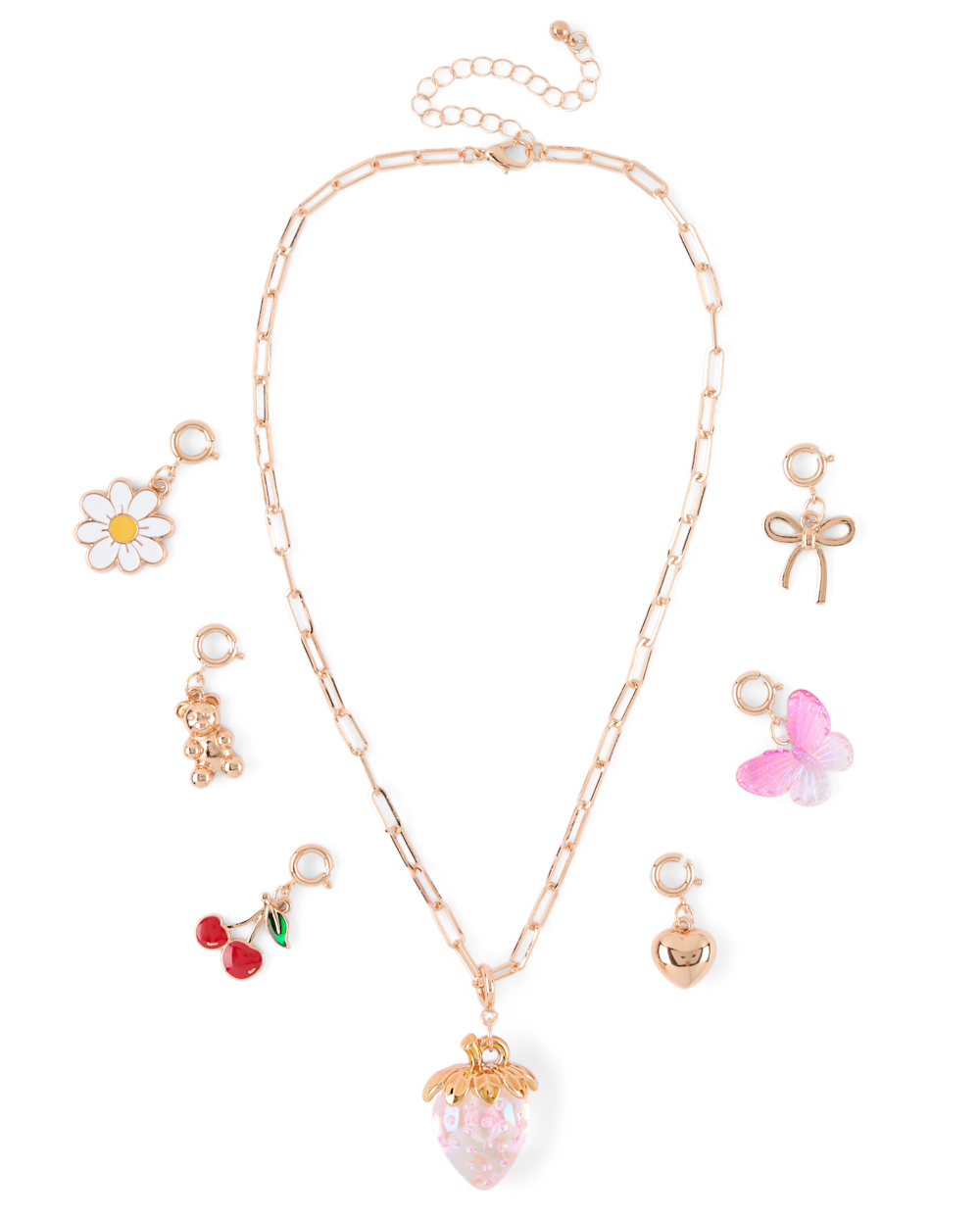 The Children's Place Girls DIY Charm Necklace 7-Piece Set