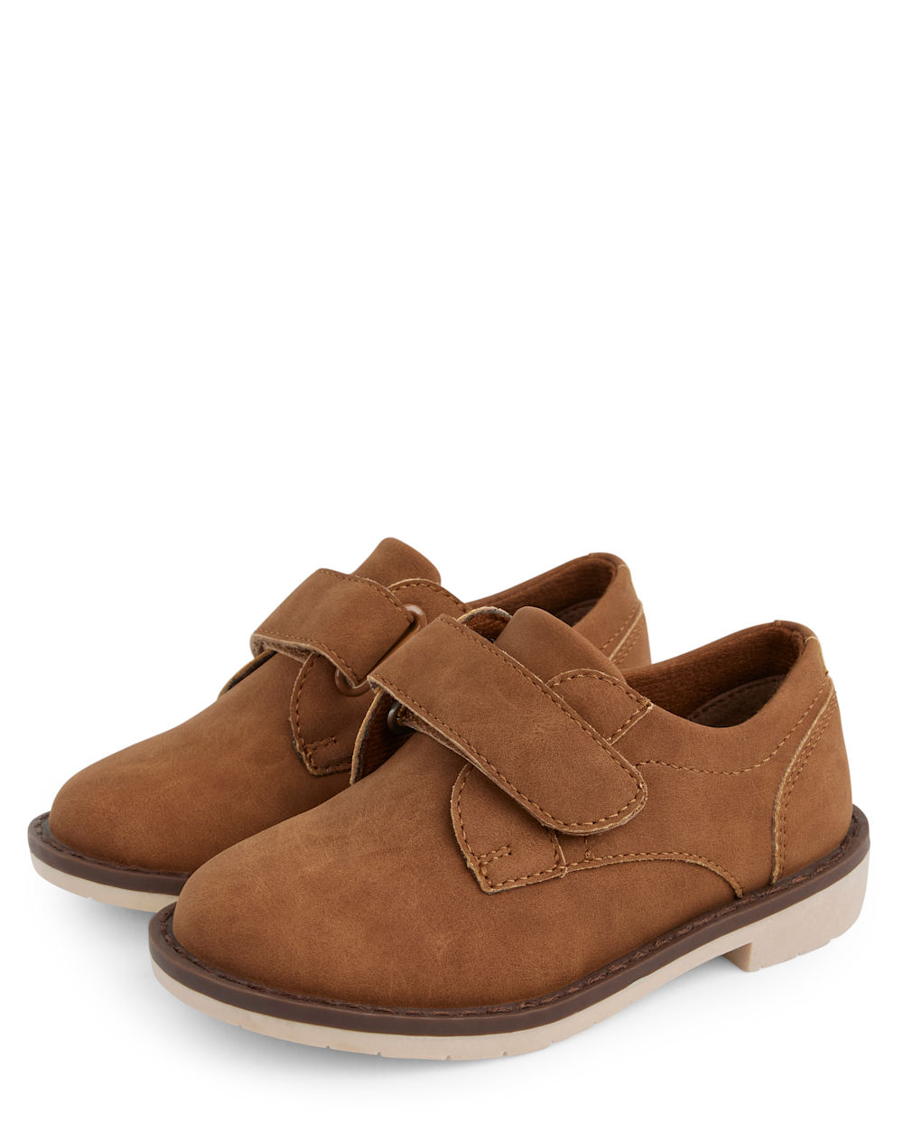 Gymboree | Boys | Dress Shoes in Tan | Size Toddler 5 | 100% Faux Leather