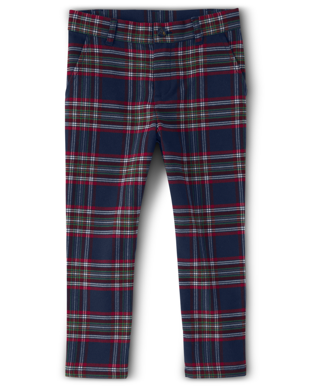 Gymboree | Boys | Plaid Dress Pants in Blue | Size 12 | Polyester/Spandex/Rayon