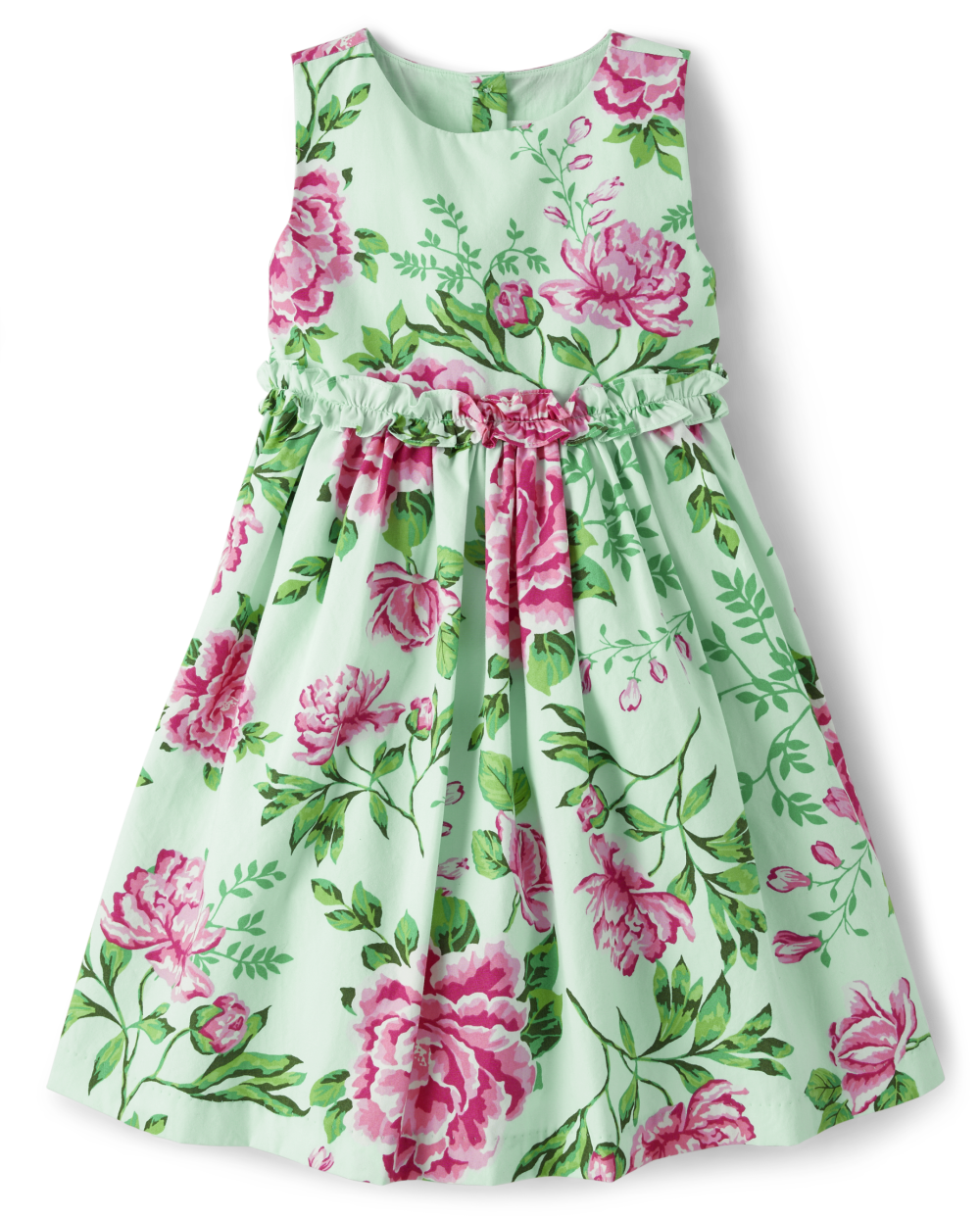 Gymboree | Girls | Mommy And Me Floral Dress – Time for Tea in Green | Size 8 | 100% Cotton Poplin Gymboree | Girls | Mommy And Me Floral Dress – Time for Tea in Green | Size 8 | 100% Cotton Poplin