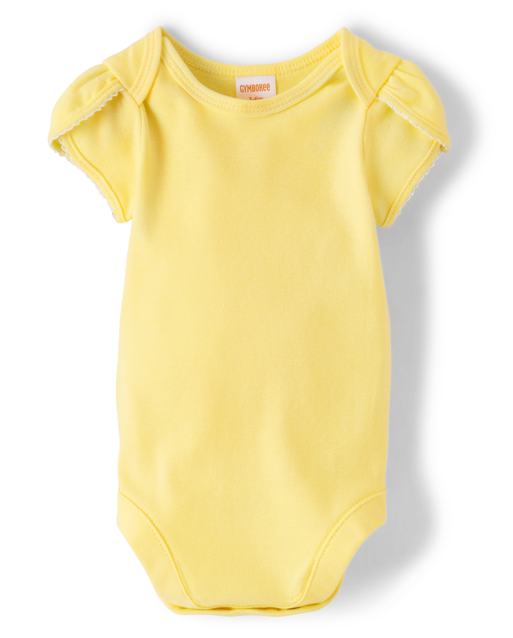 Gymboree | Girls | Baby Tulip Bodysuit - Spring Celebrations in Yellow | Size 0-3 M | 100% Ribbed Cotton