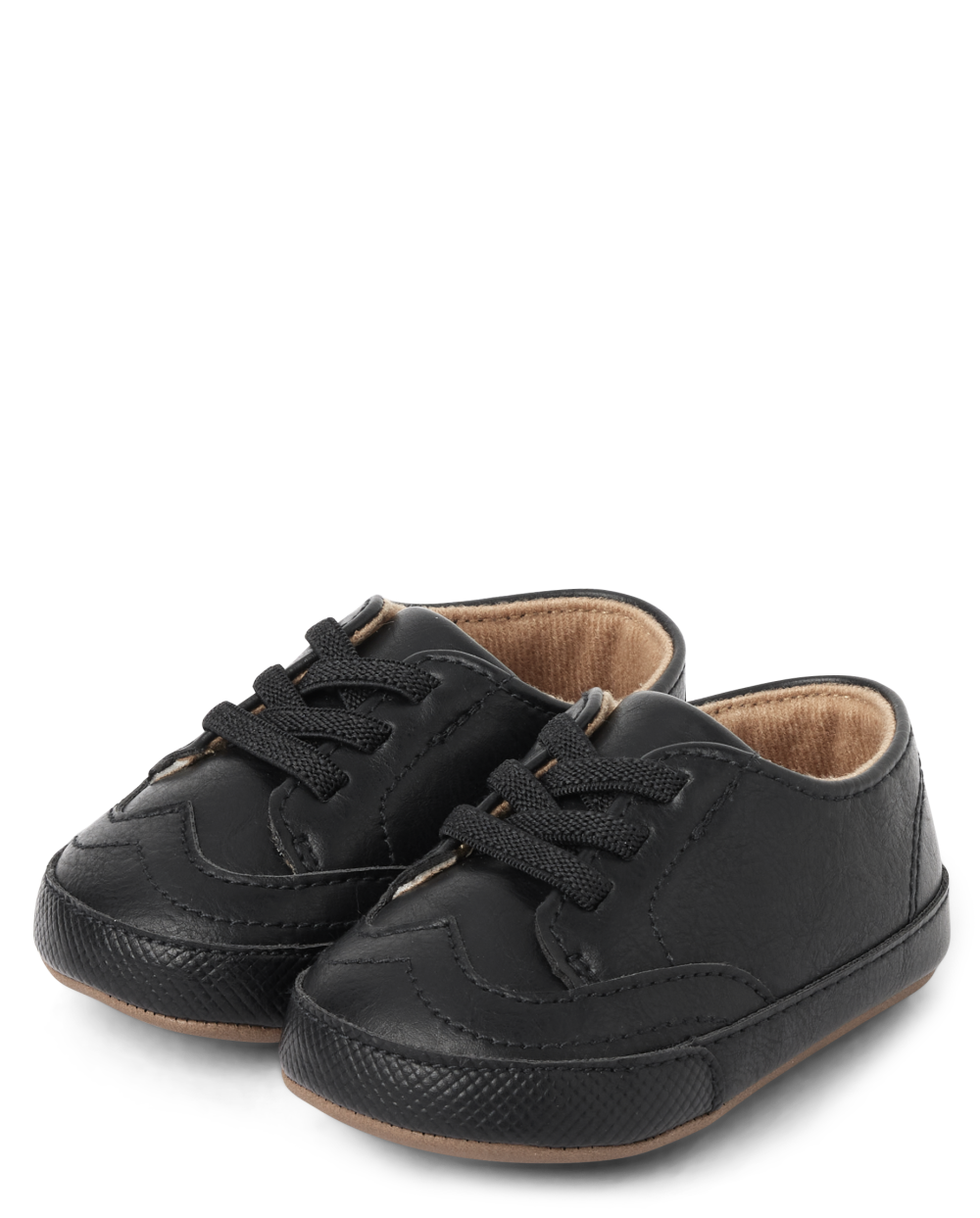 Gymboree | Boys | Baby Dress Shoes in Black | Size 6-12 M | 100% Faux Leather