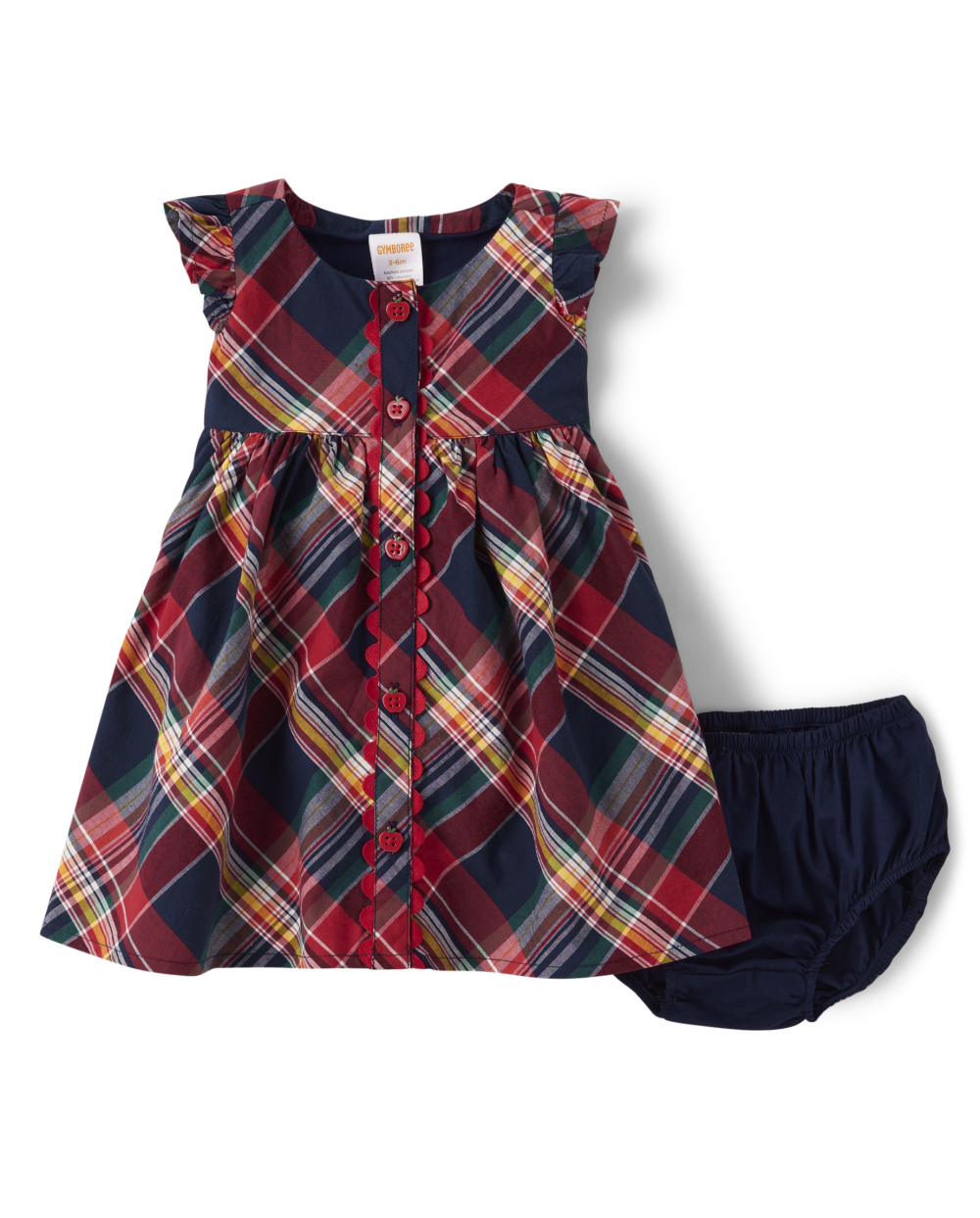 Gymboree | Girls | Baby Matching Family Plaid Poplin Babydoll Dress – Apple Orchard in Blue | 100% Cotton Poplin Gymboree | Girls | Baby Matching Family Plaid Poplin Babydoll Dress – Apple Orchard in Blue | 100% Cotton Poplin