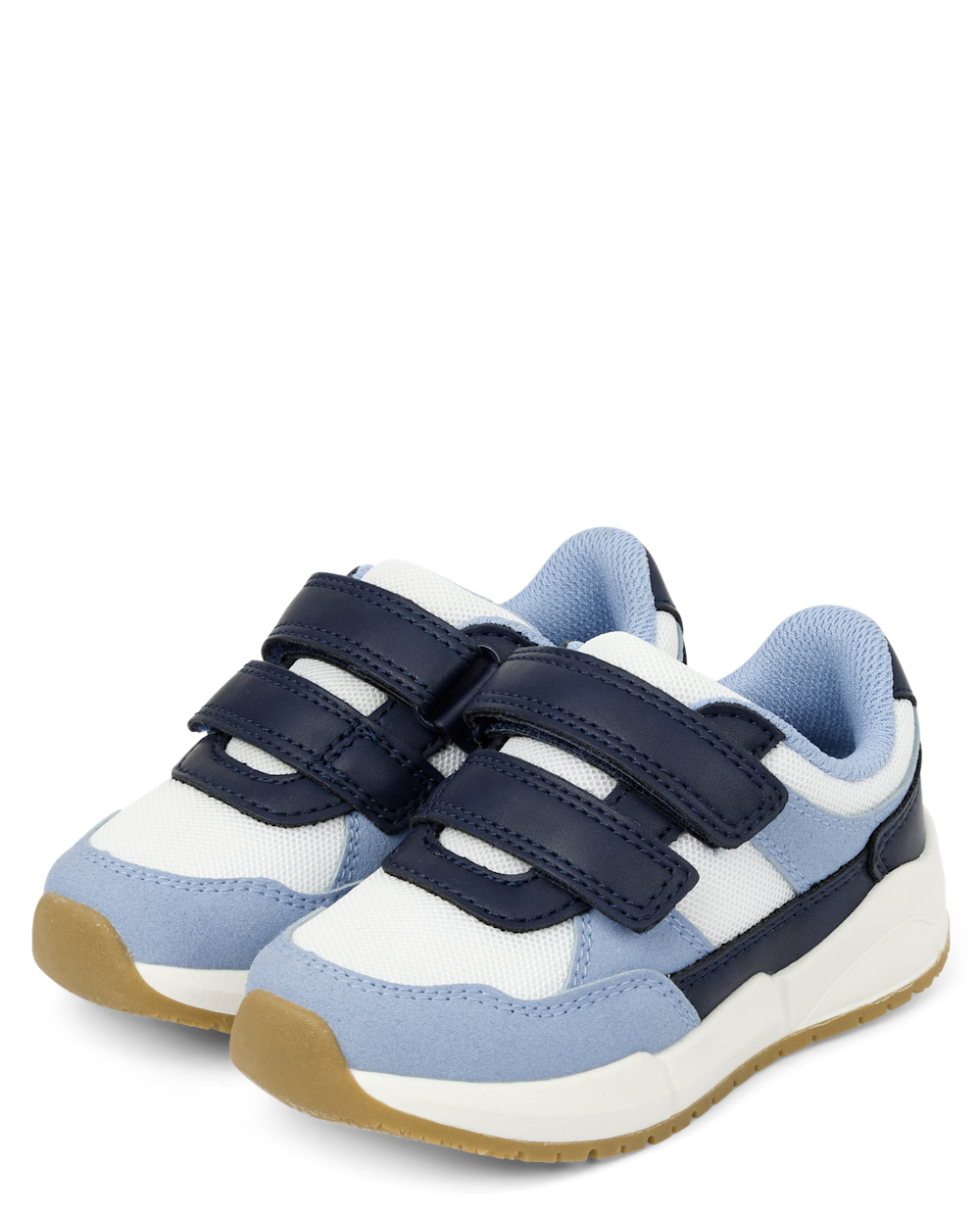 Gymboree | Boys | Colorblock Sneakers - Little Essentials in Blue | Size Toddler 7 | 100% Polyester