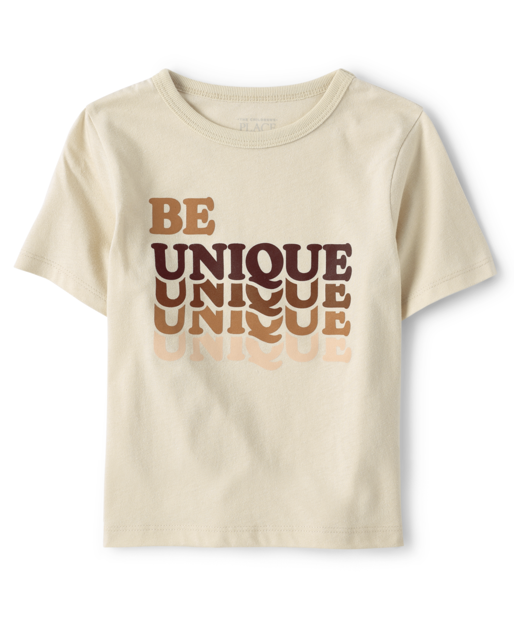 Gymboree | Boys | Baby And Toddler Be Unique Graphic Tee in Brown | Size 5T | 100% Cotton Jersey Gymboree | Boys | Baby And Toddler Be Unique Graphic Tee in Brown | Size 5T | 100% Cotton Jersey
