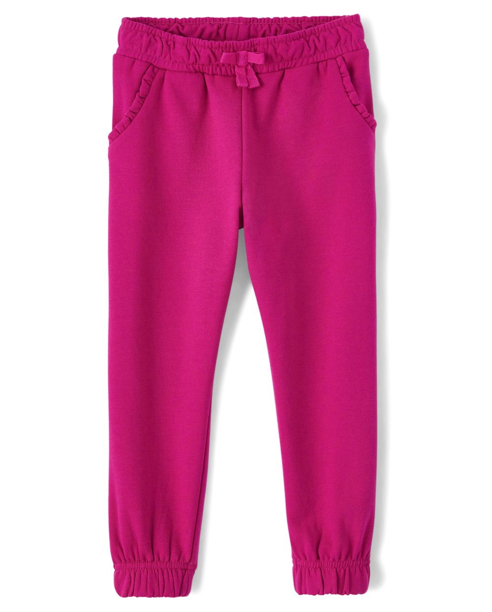 Girls Fleece Jogger Pants - Uniform - pink