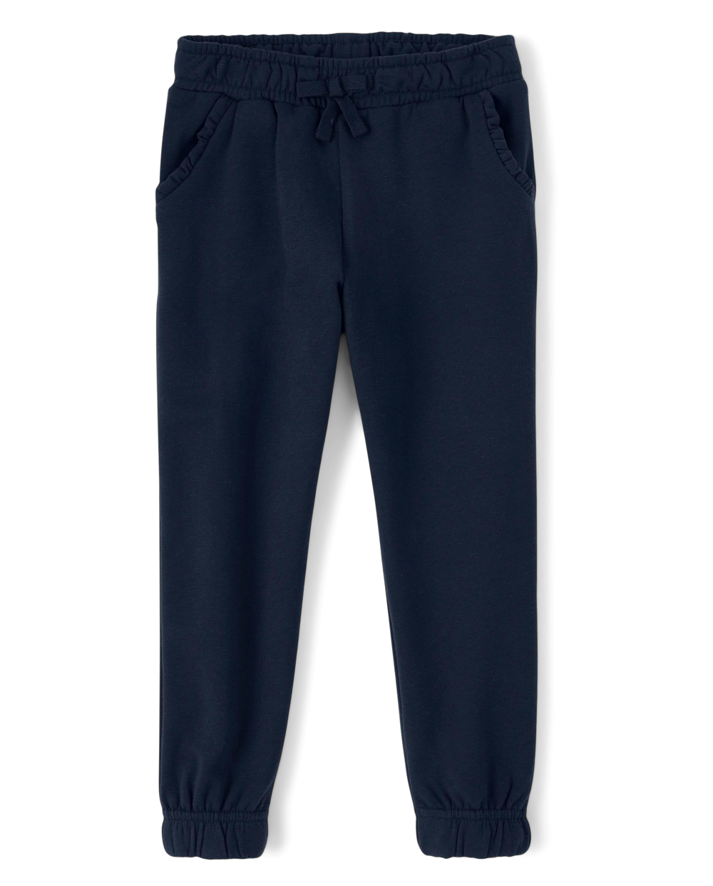 Girls Fleece Jogger Pants - Uniform - blue