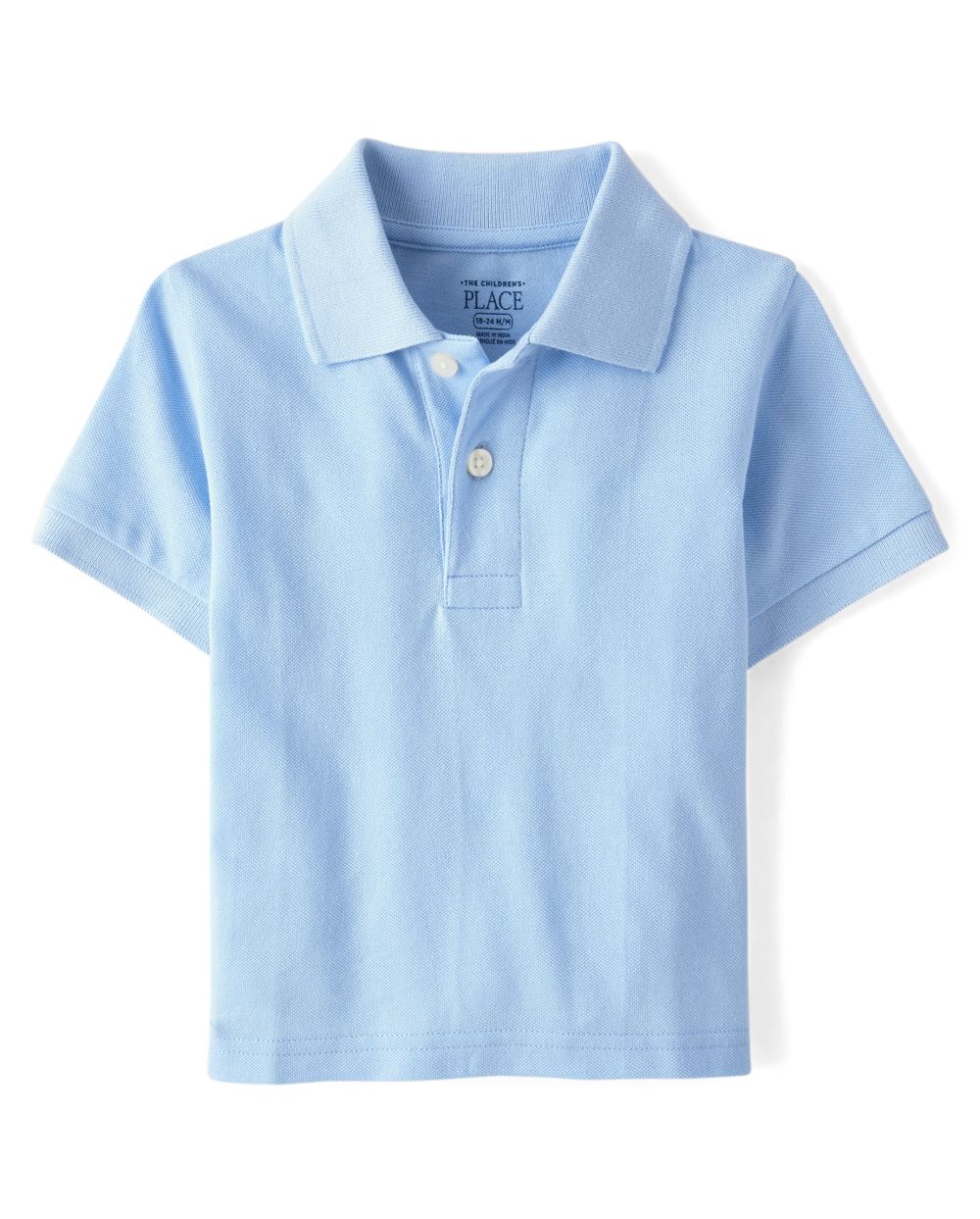 Baby And Toddler Boys Uniform Short Sleeve Pique Polo