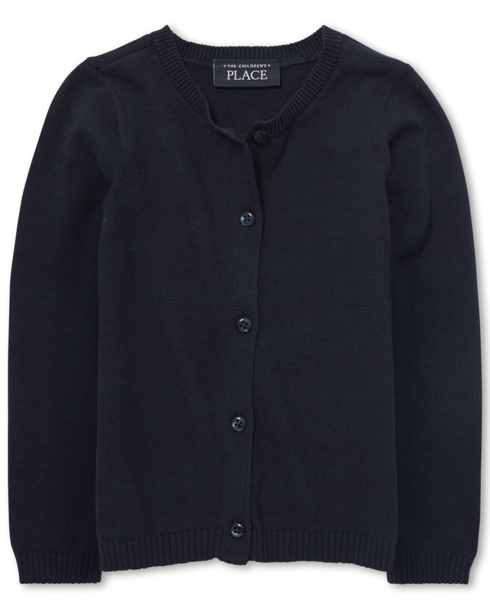 Toddler Girls Uniform Long Sleeve Cardigan