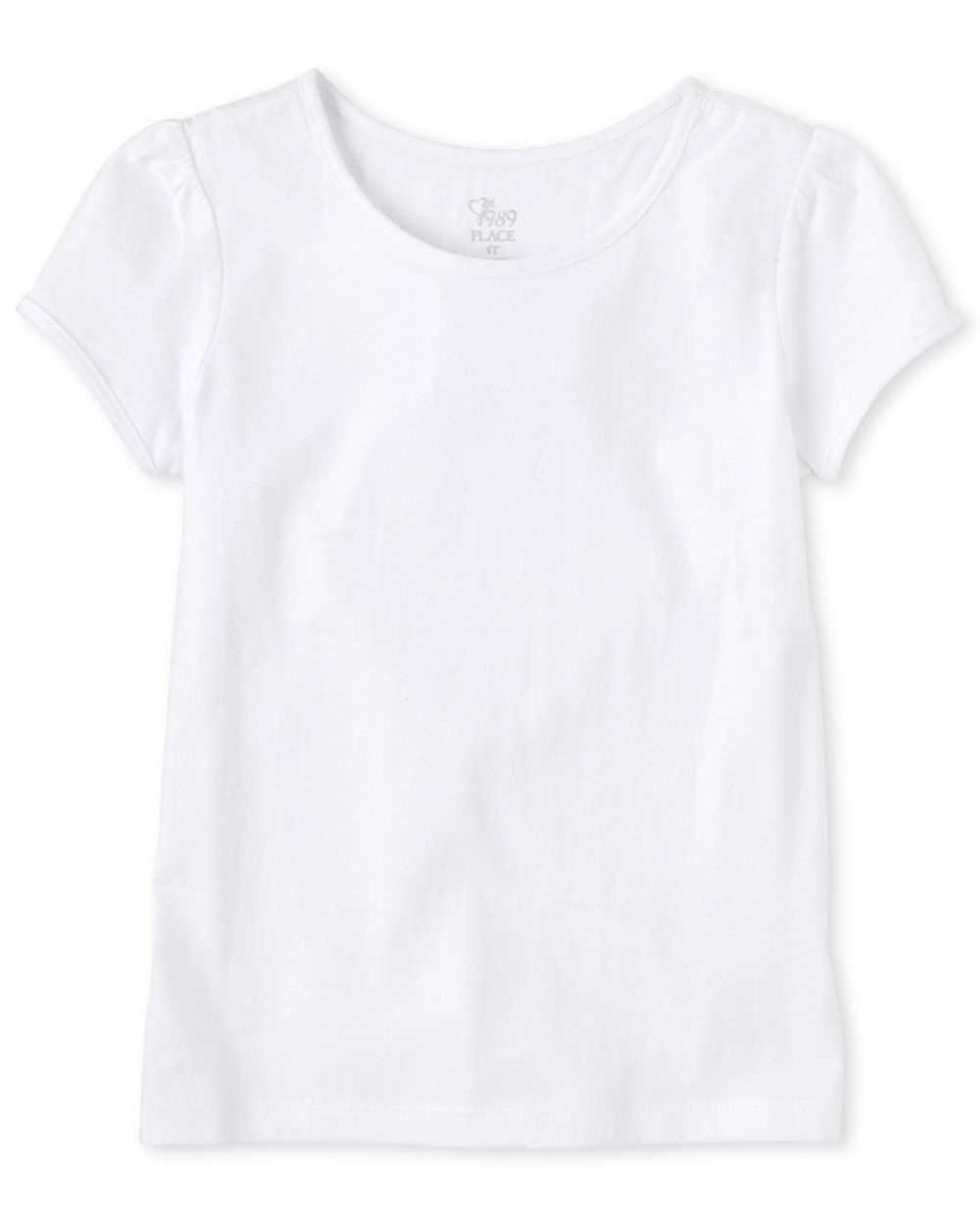 Baby And Toddler Girls Short Sleeve Basic Layering Tee