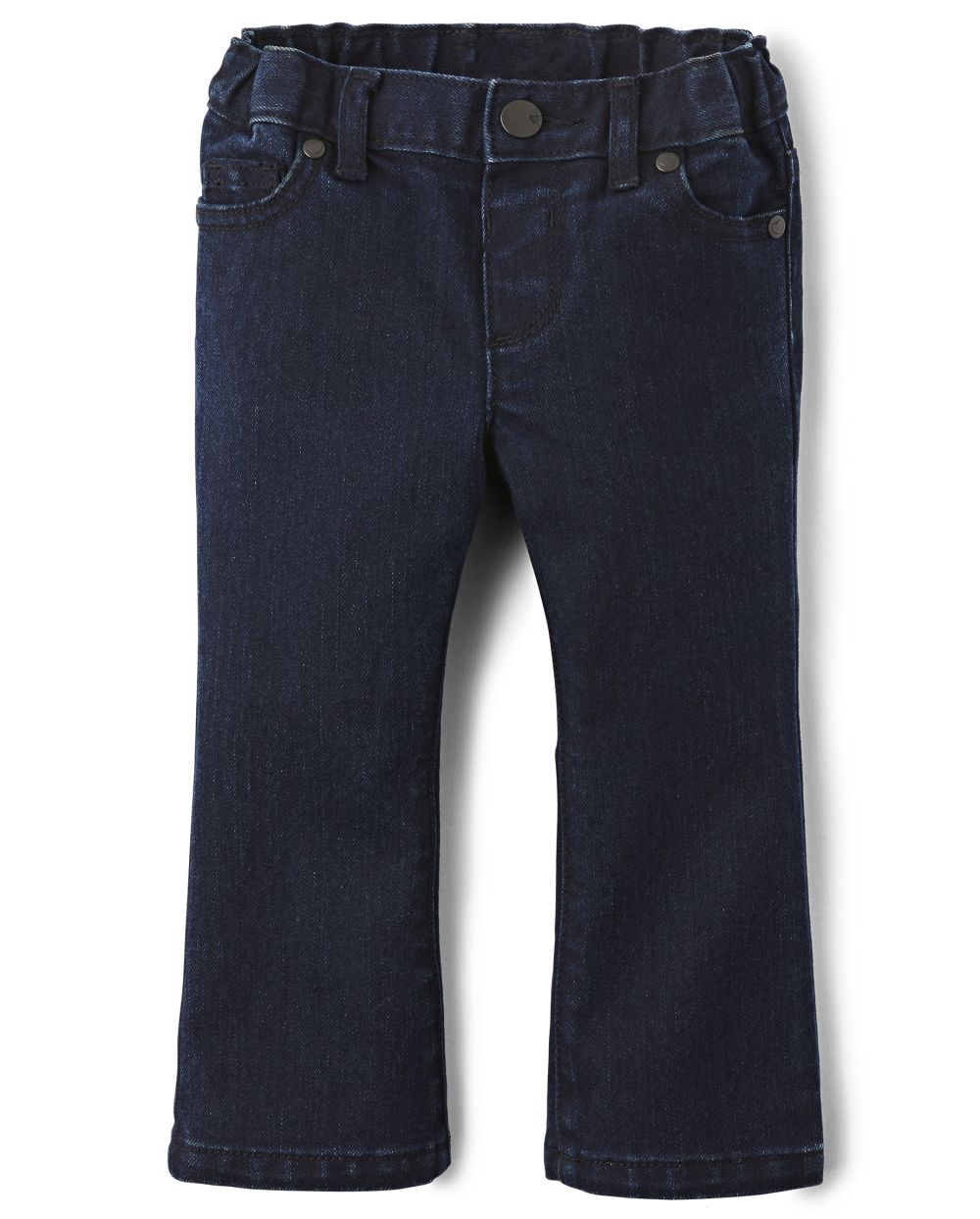 Baby And Toddler Girls Basic Bootcut Jeans - Blueberry Wash