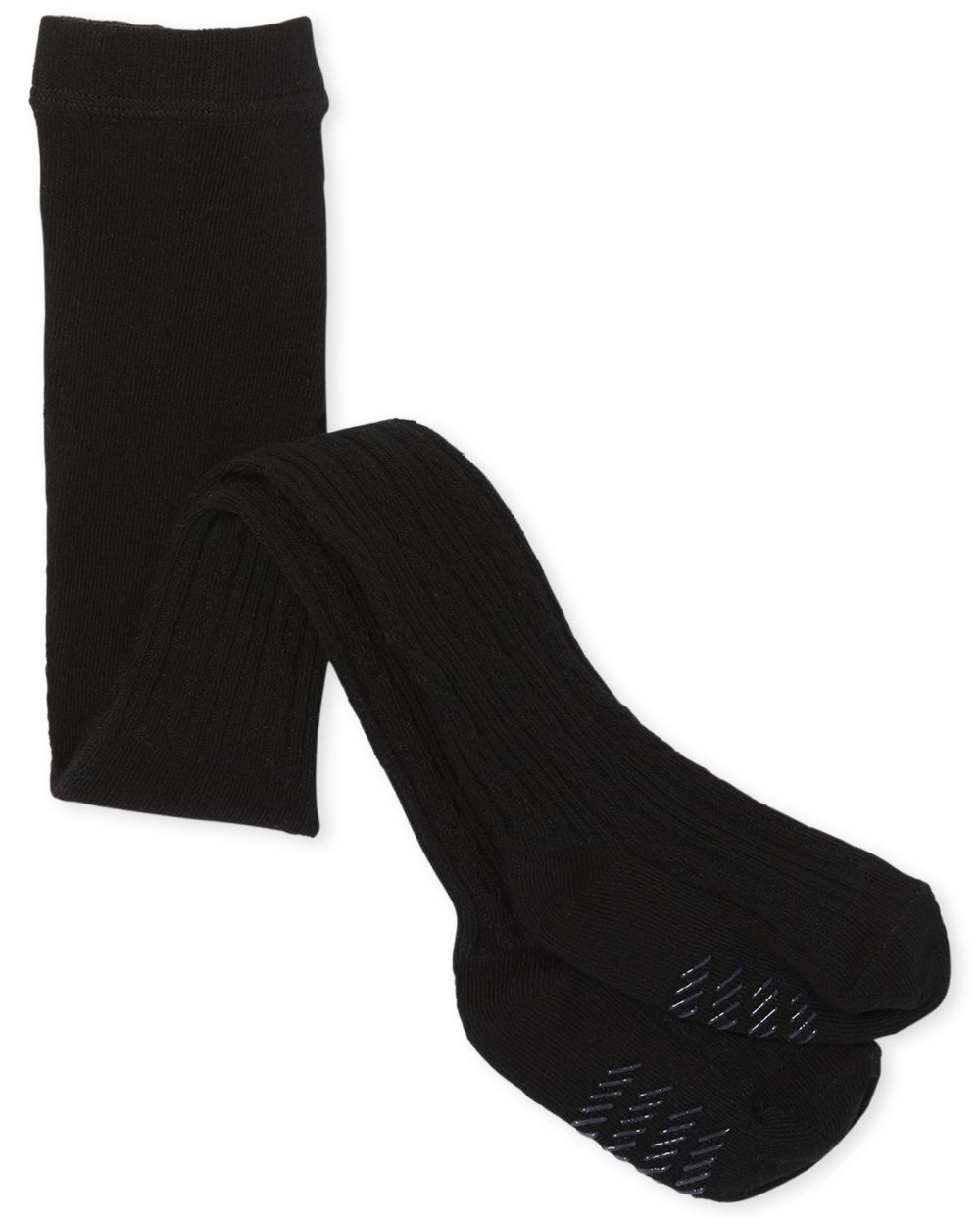 Toddler Girls Cable Knit Tights