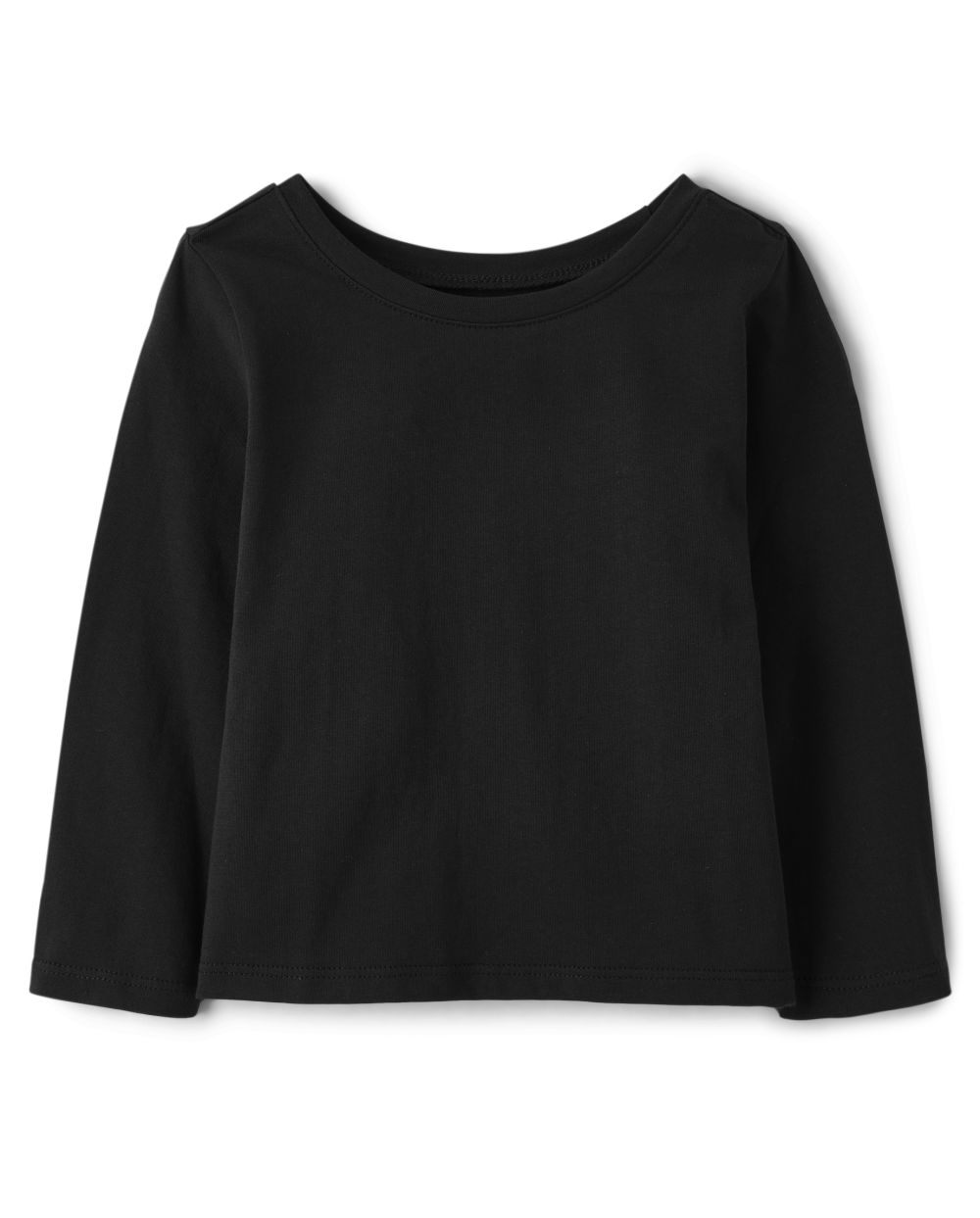 Baby And Toddler Girls Long Sleeve Basic Layering Tee