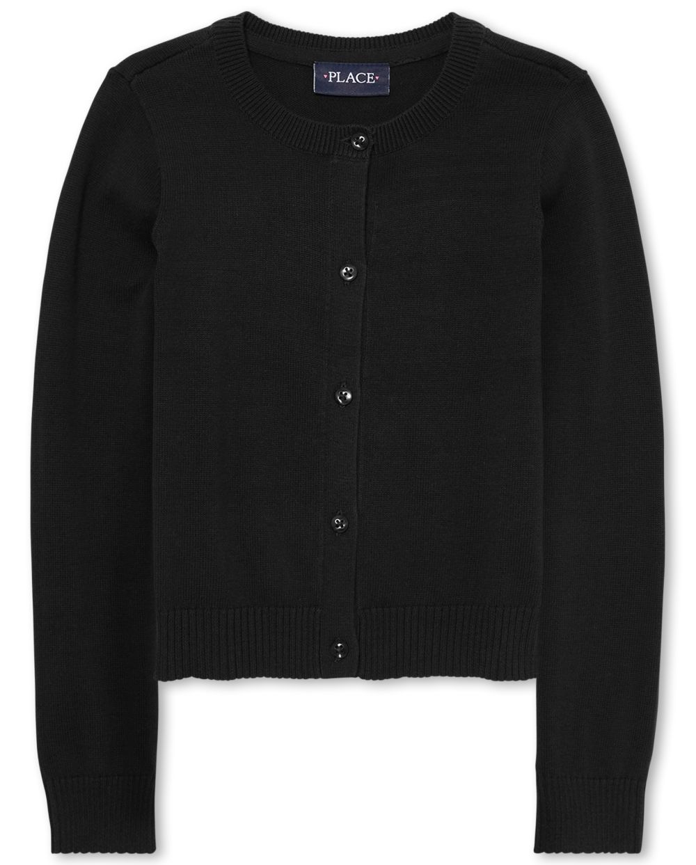 Girls Uniform Long Sleeve Cardigan