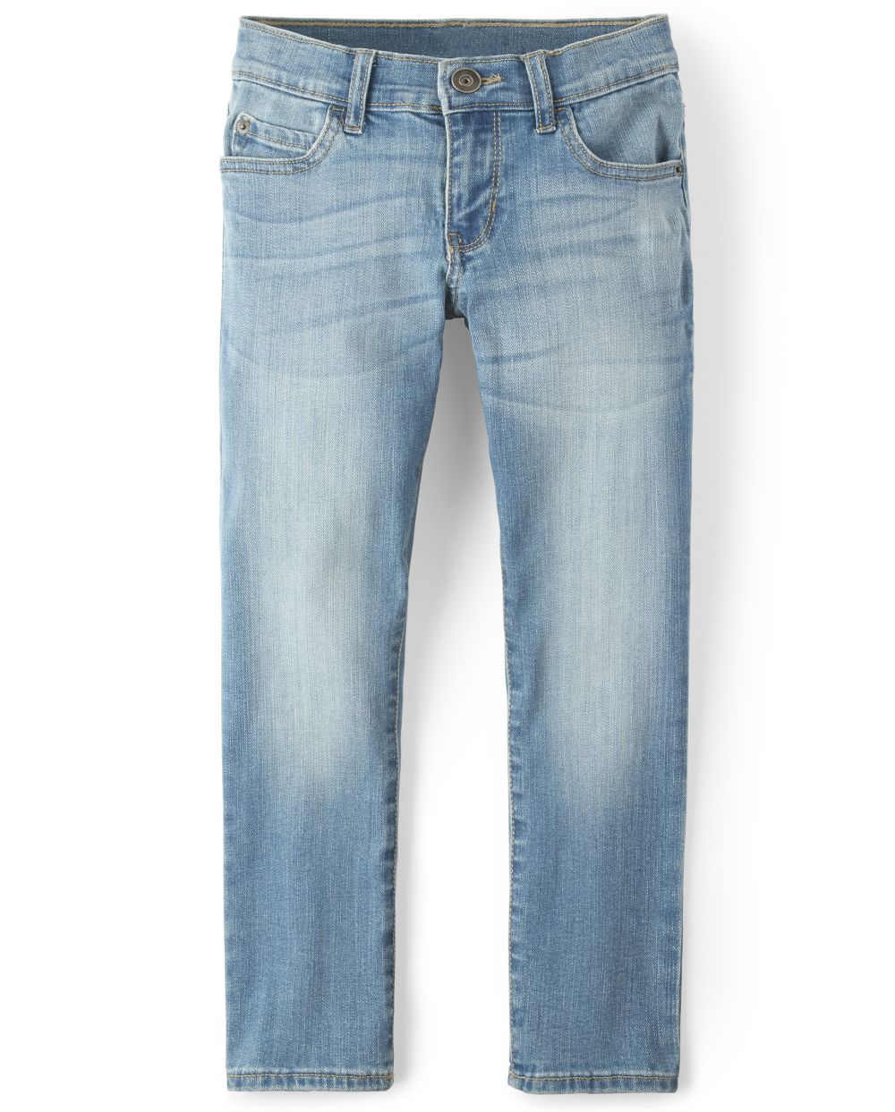 straight stretch jeans