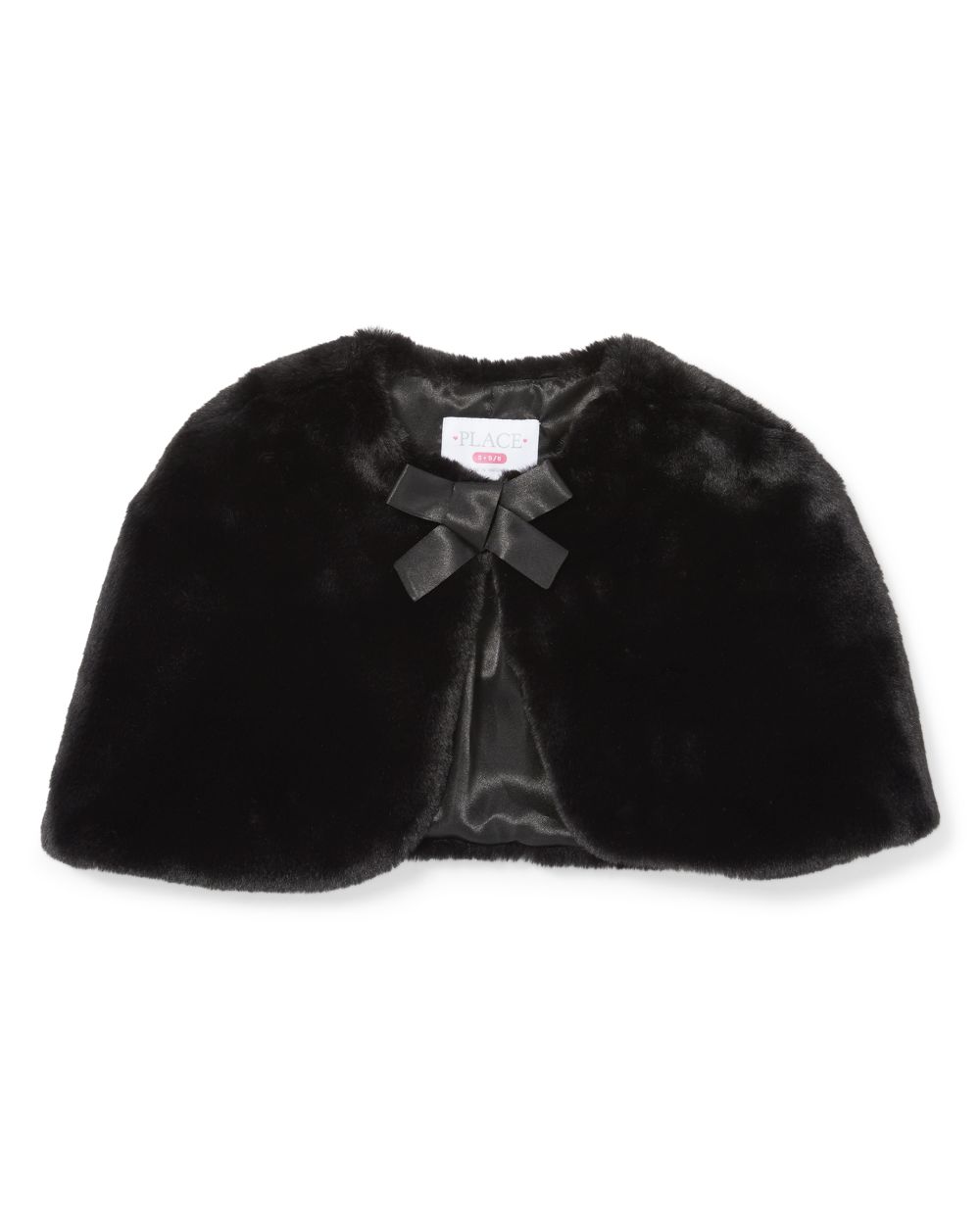 Girls Faux Fur Cape