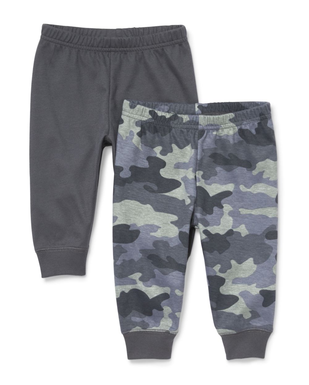 Baby Boys Camo Knit Pants 2Pack