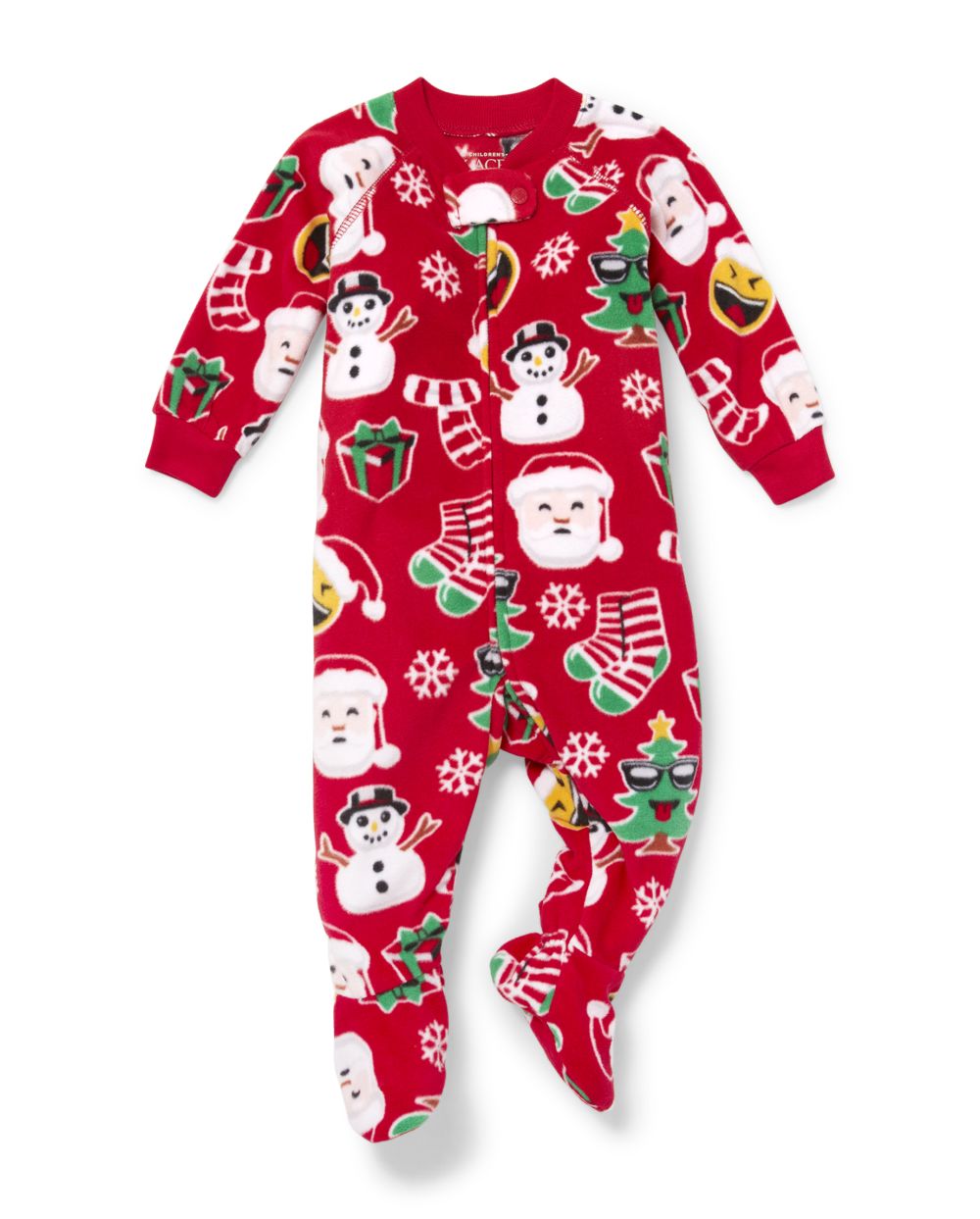 Unisex Baby And Toddler Matching Family Long Sleeve Christmas Emoji ...