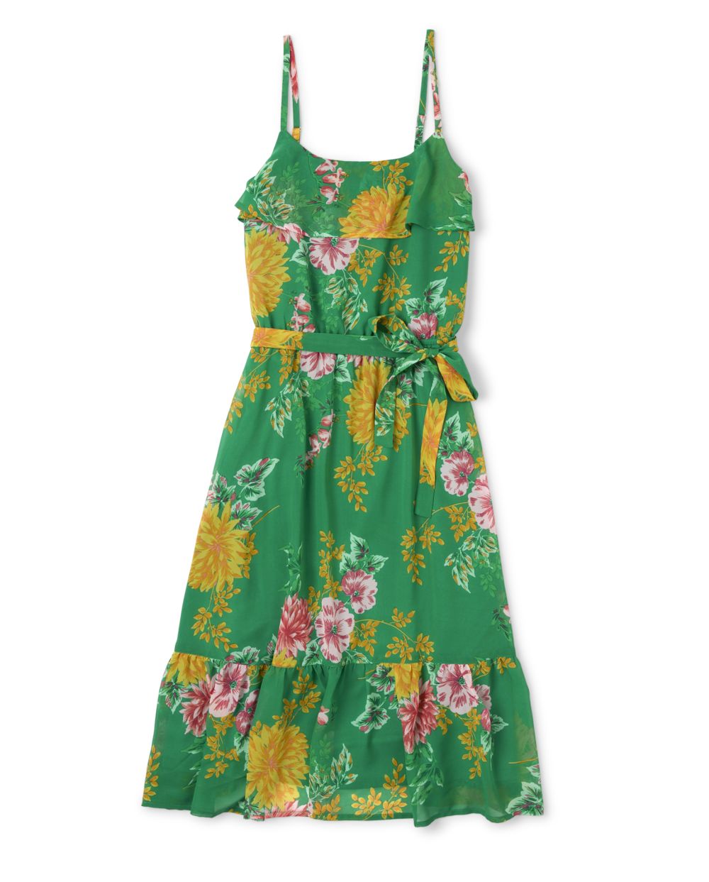 Womens Mommy And Me Sleeveless Floral Print Woven Matching Dress