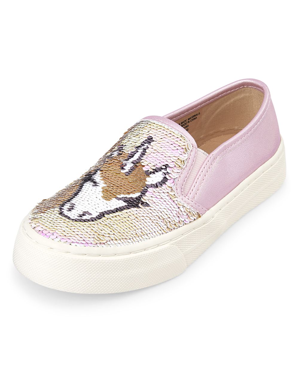Toddler Girls' Cherubini Slip on Unicorn Sneakers main image 1