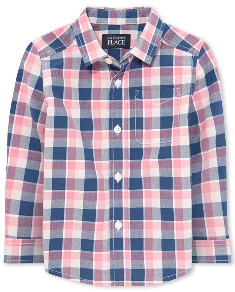 Poplin Button Down Organic Shirt - Baby