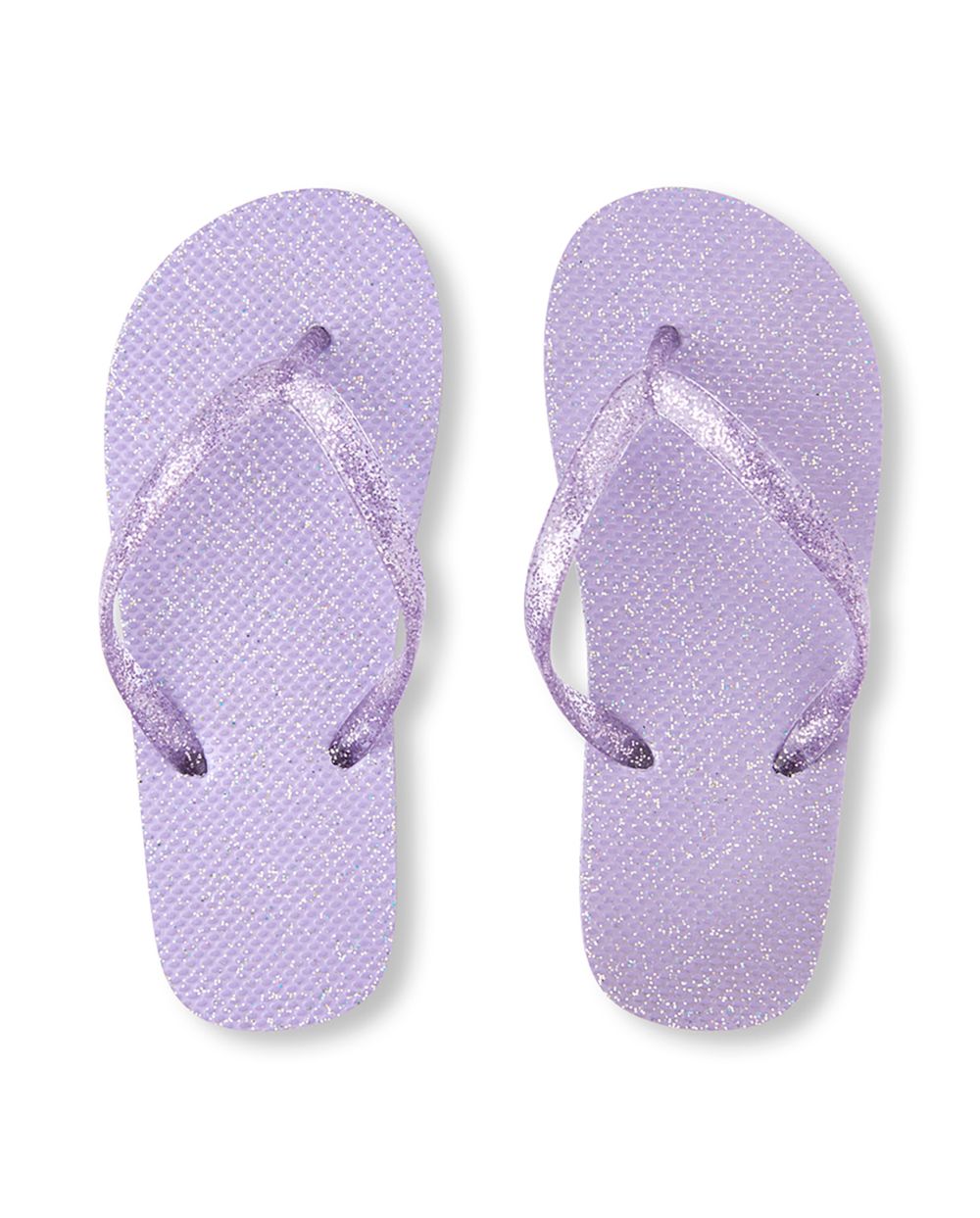 wide fit sparkly flip flops