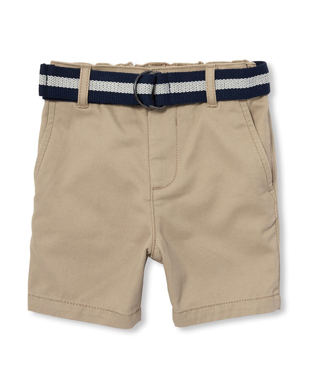 Baby And Toddler Boys Belted Woven Chino Shorts