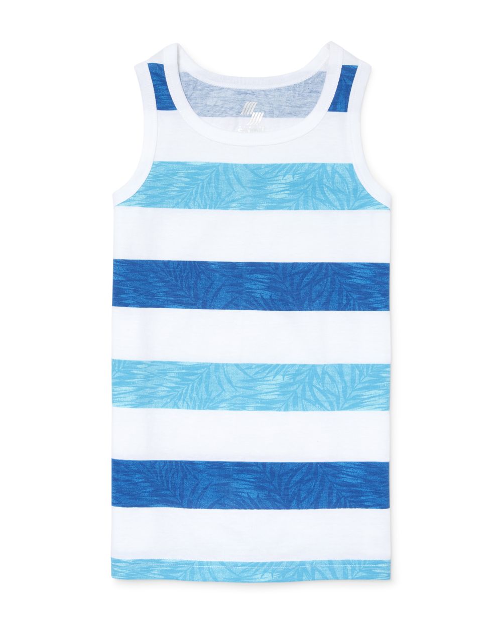Boys Mix And Match Print Striped Tank Top