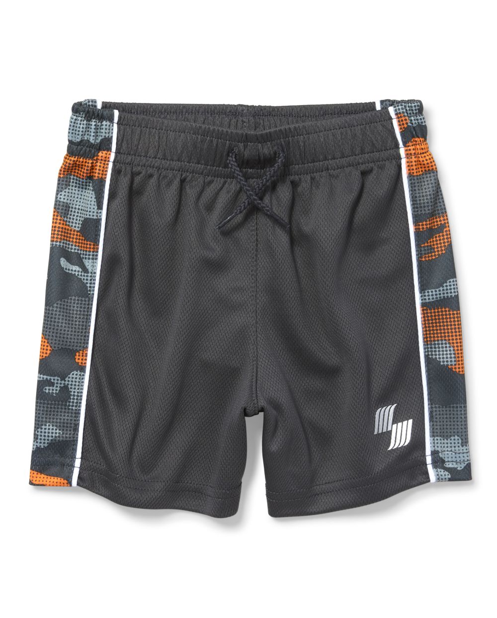 Baby And Toddler Boys PLACE Sport Side Stripe Print Basketball Shorts