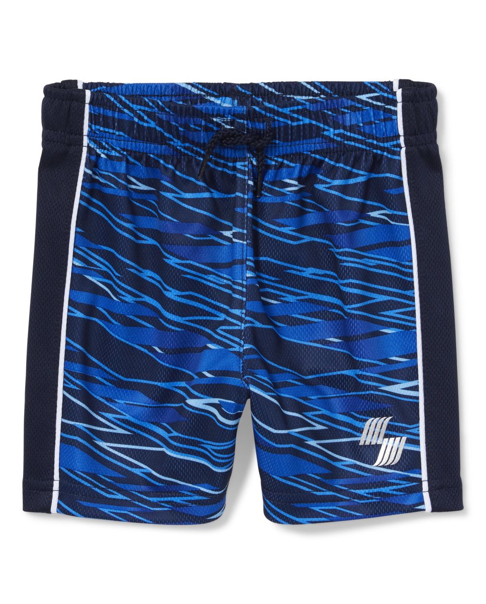 Baby And Toddler Boys PLACE Sport Side Stripe Print Basketball Shorts