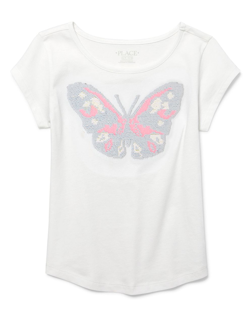 Flip Flop Fun Sequin Patch Top