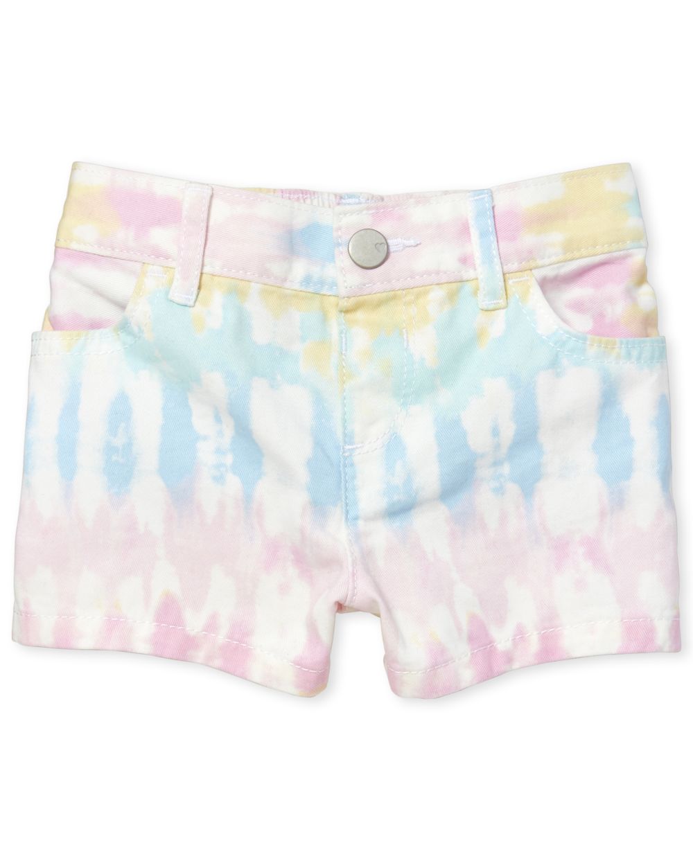 Baby And Toddler Girls Print Woven Shortie Shorts