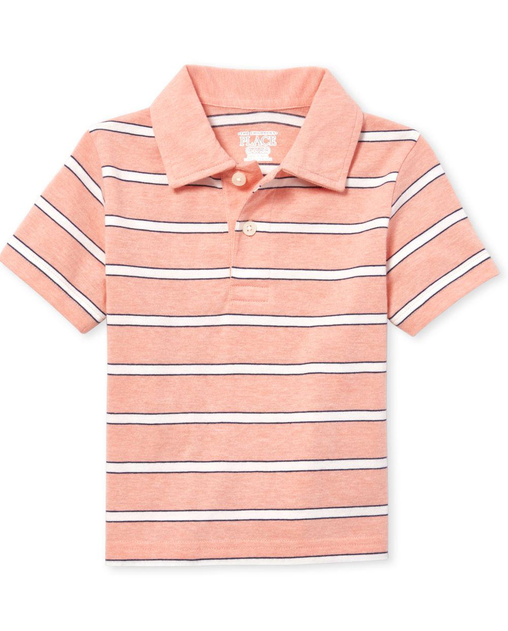 Baby And Toddler Boys Short Sleeve Striped Jersey Polo